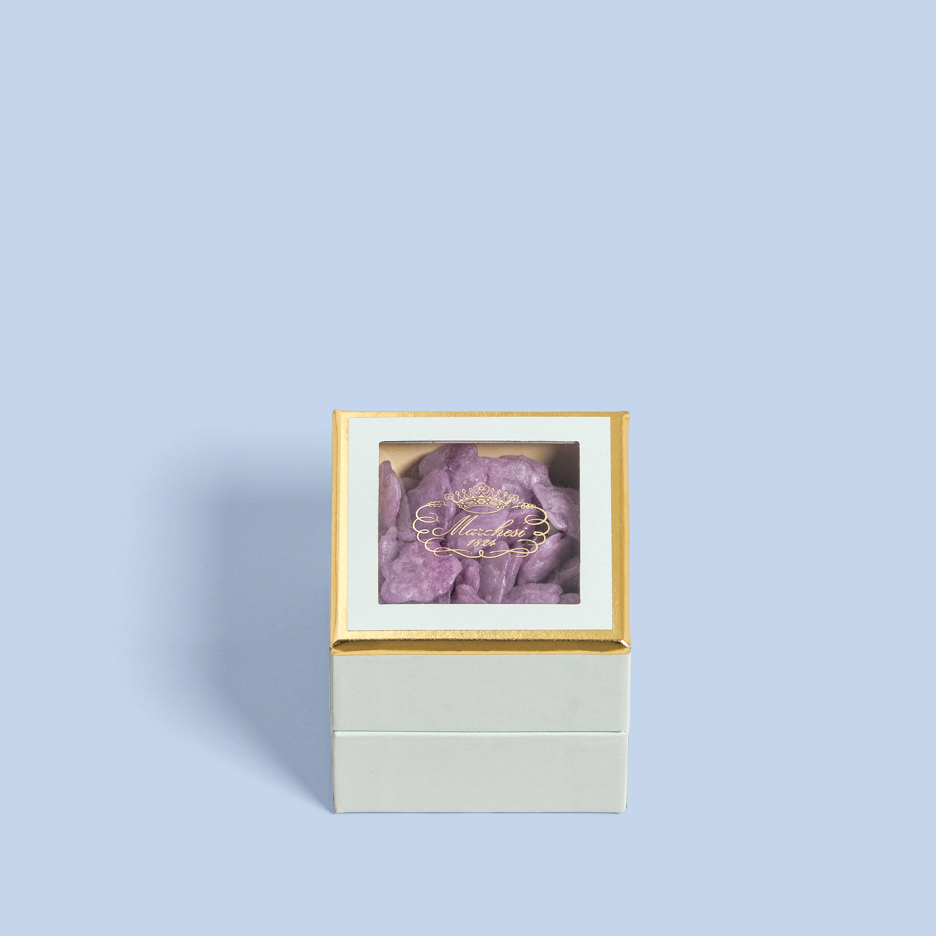 Violet hard candies 125 g