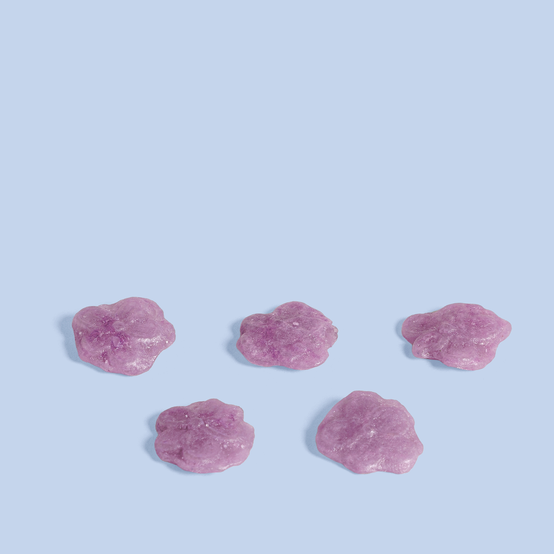 Violet hard candies 125 g