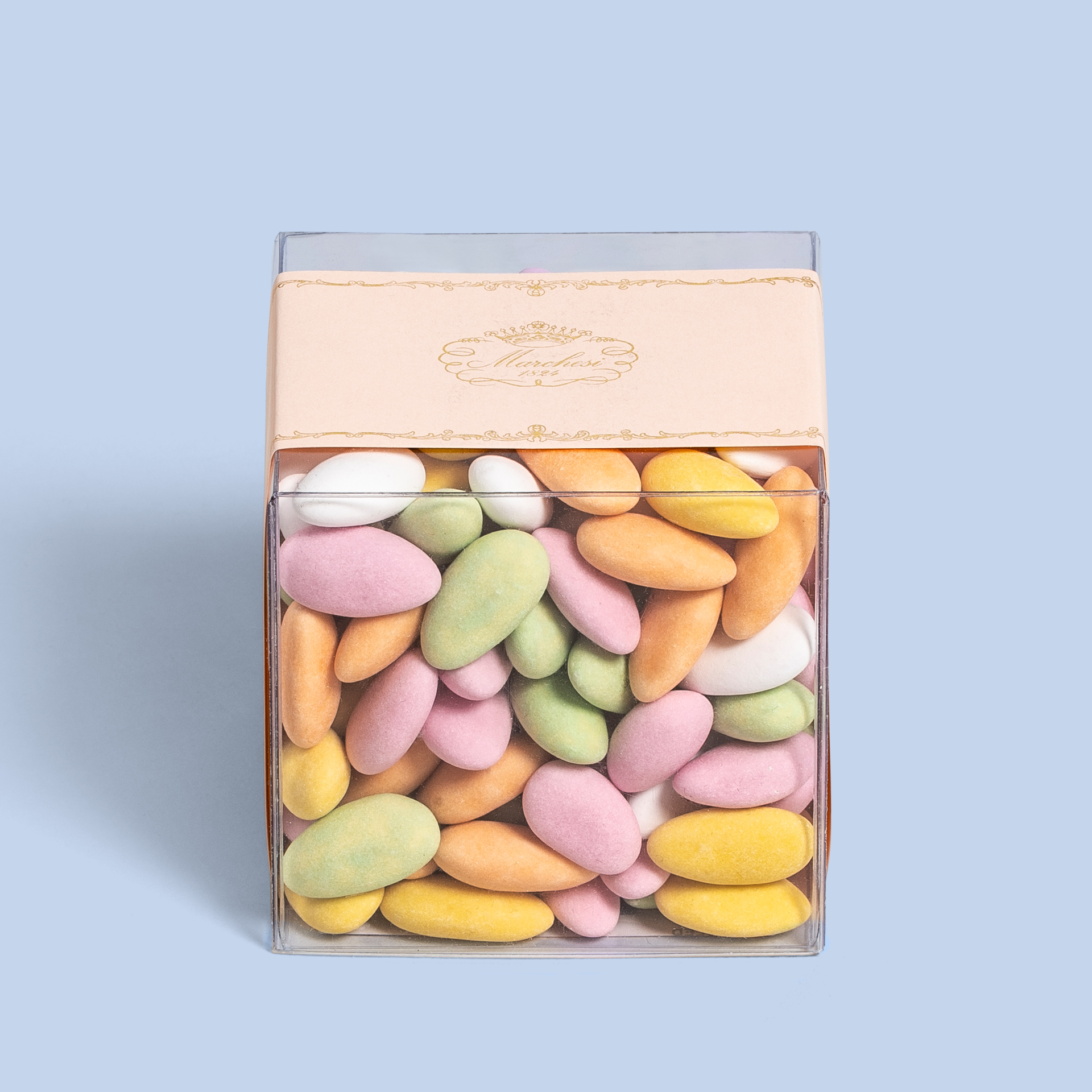 Fruit-flavoured sugared almonds 410 g