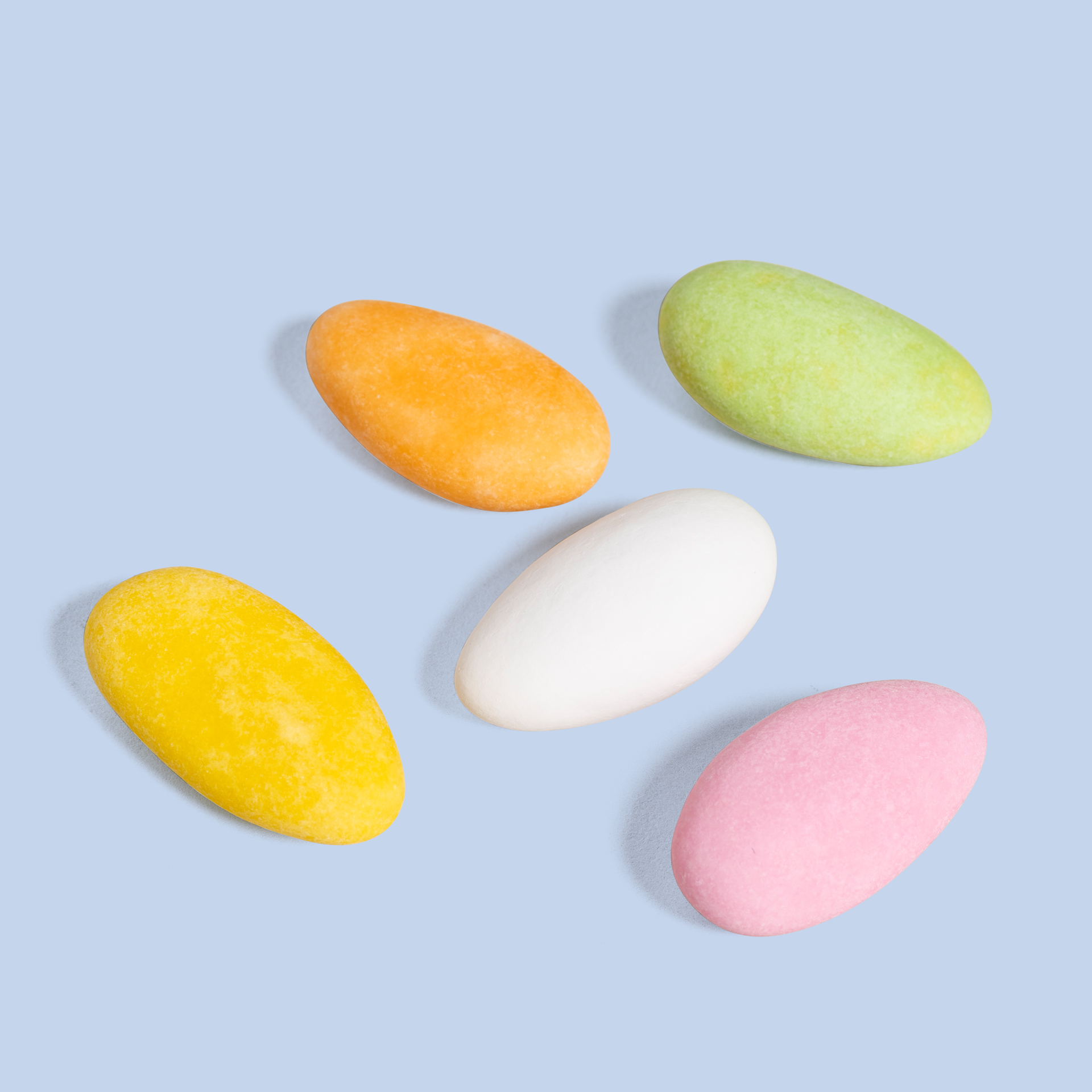 Fruit-flavoured sugared almonds 410 g
