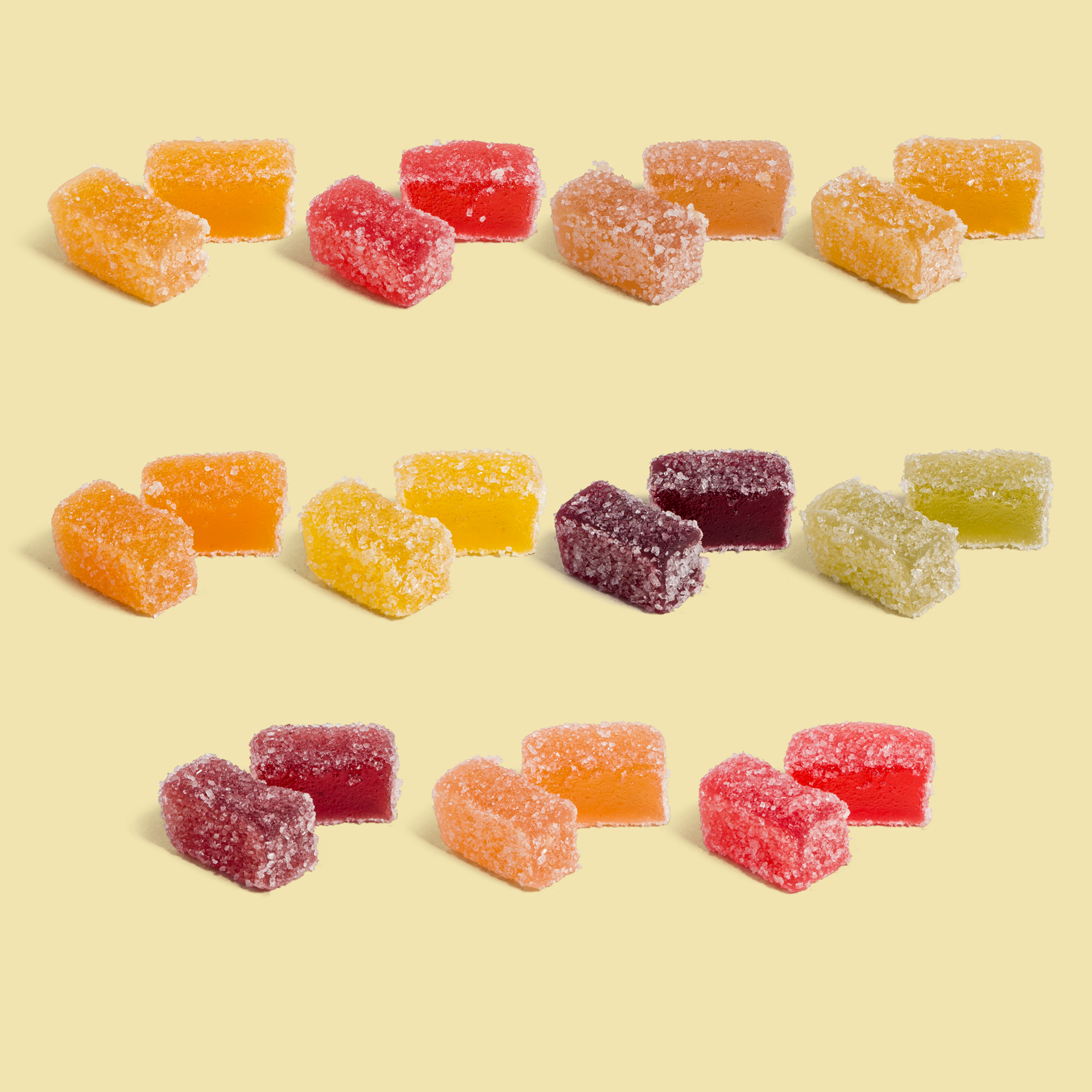 Assorted jellies 9 pcs