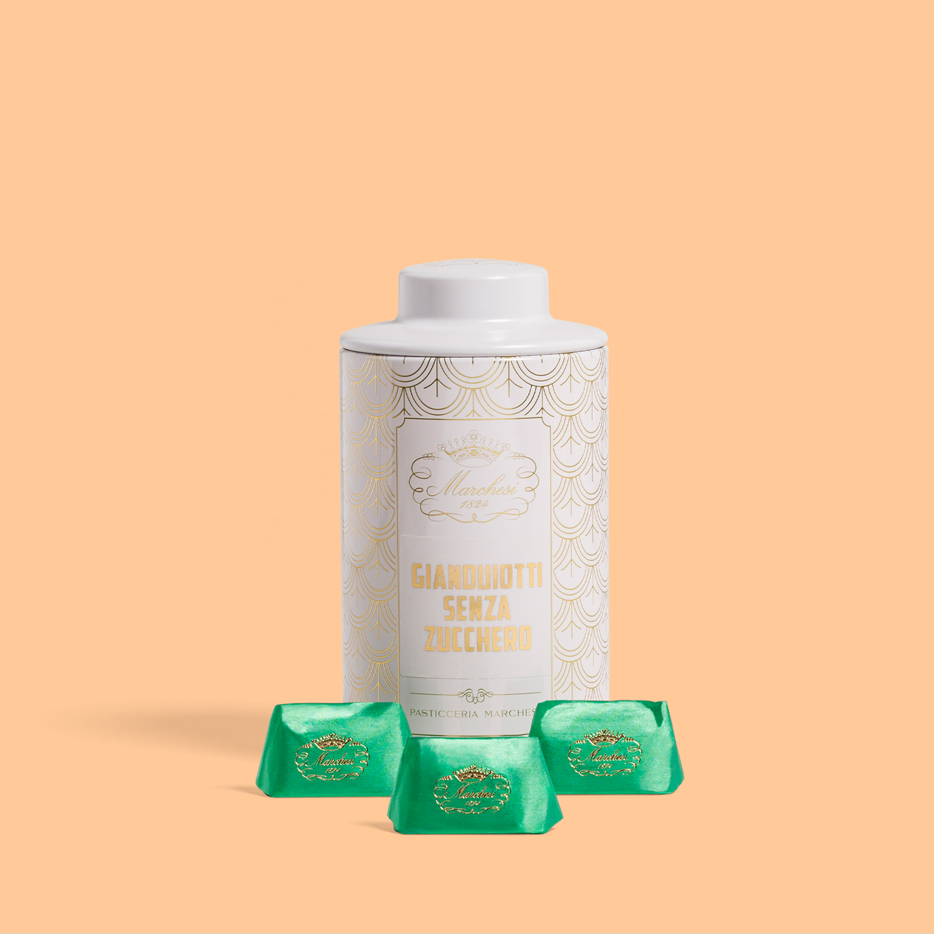 Sugar-Free Gianduiotti Tin