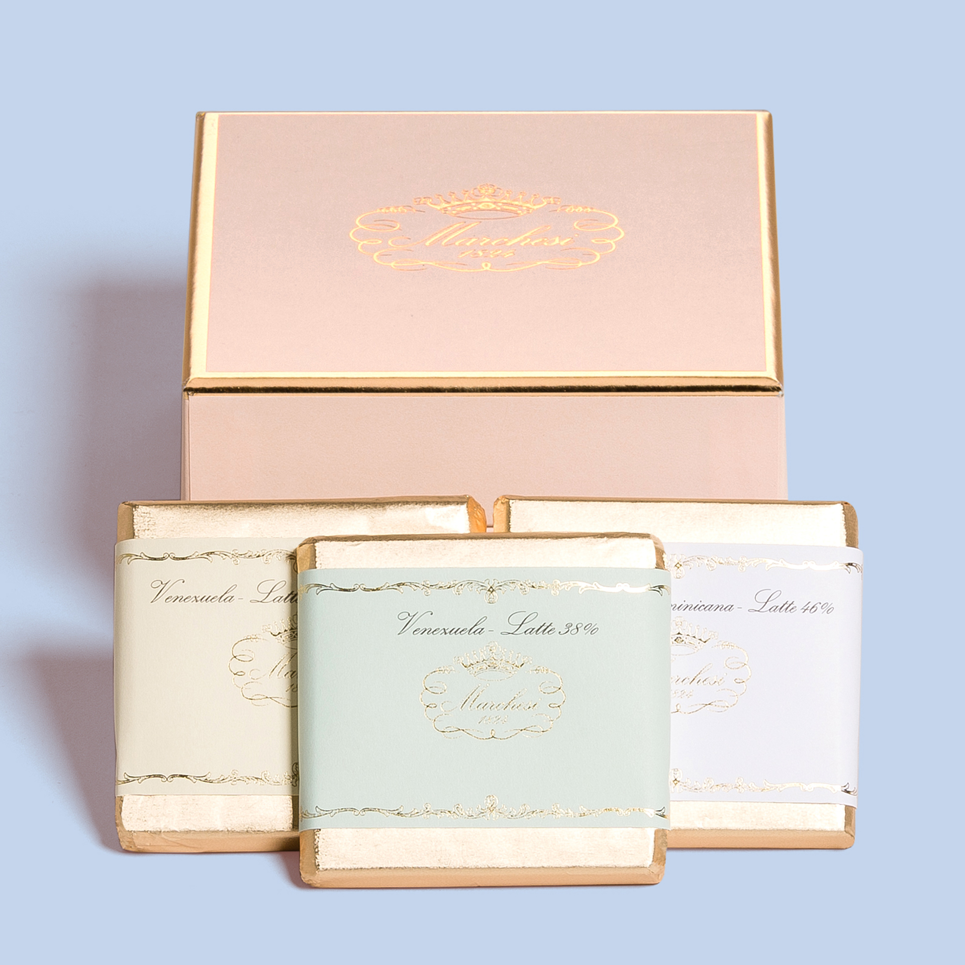 Pack of 3 Grand Cru - Milk chocolate bars, 50 g