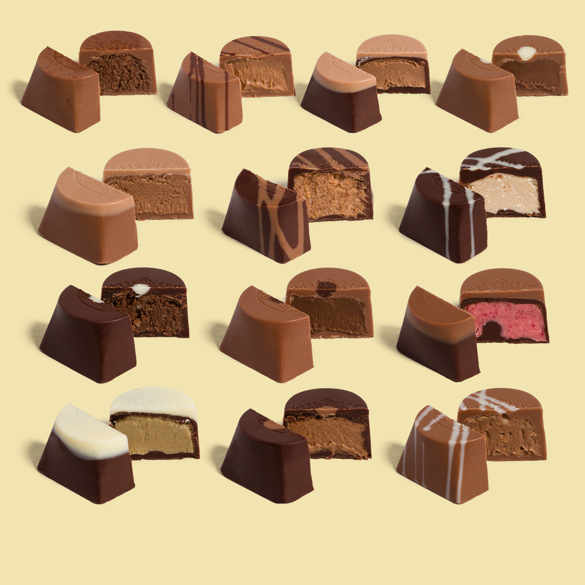 Assorted Pralines 4 pcs
