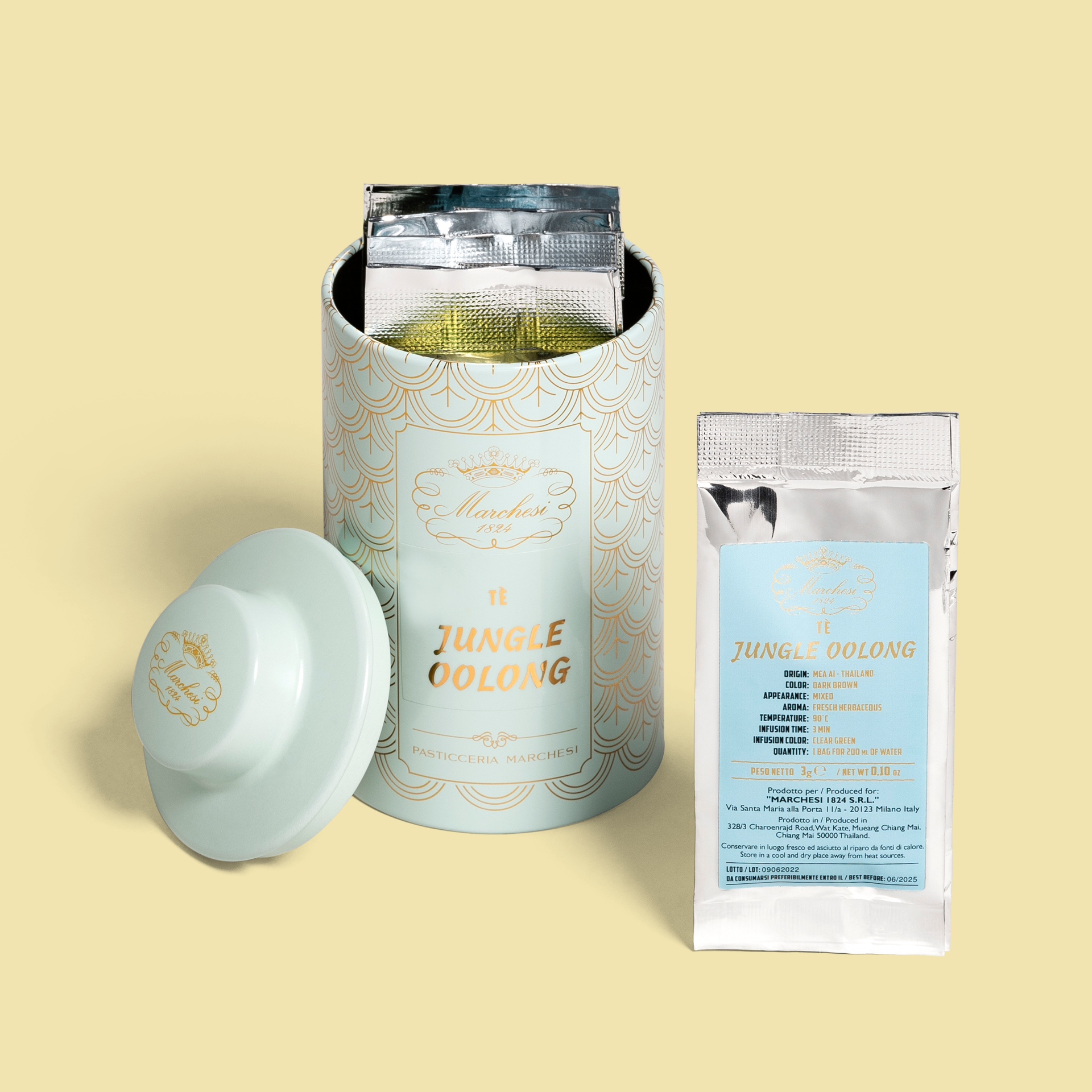 Thé Oolong Jungle - 5 sachets de thé
