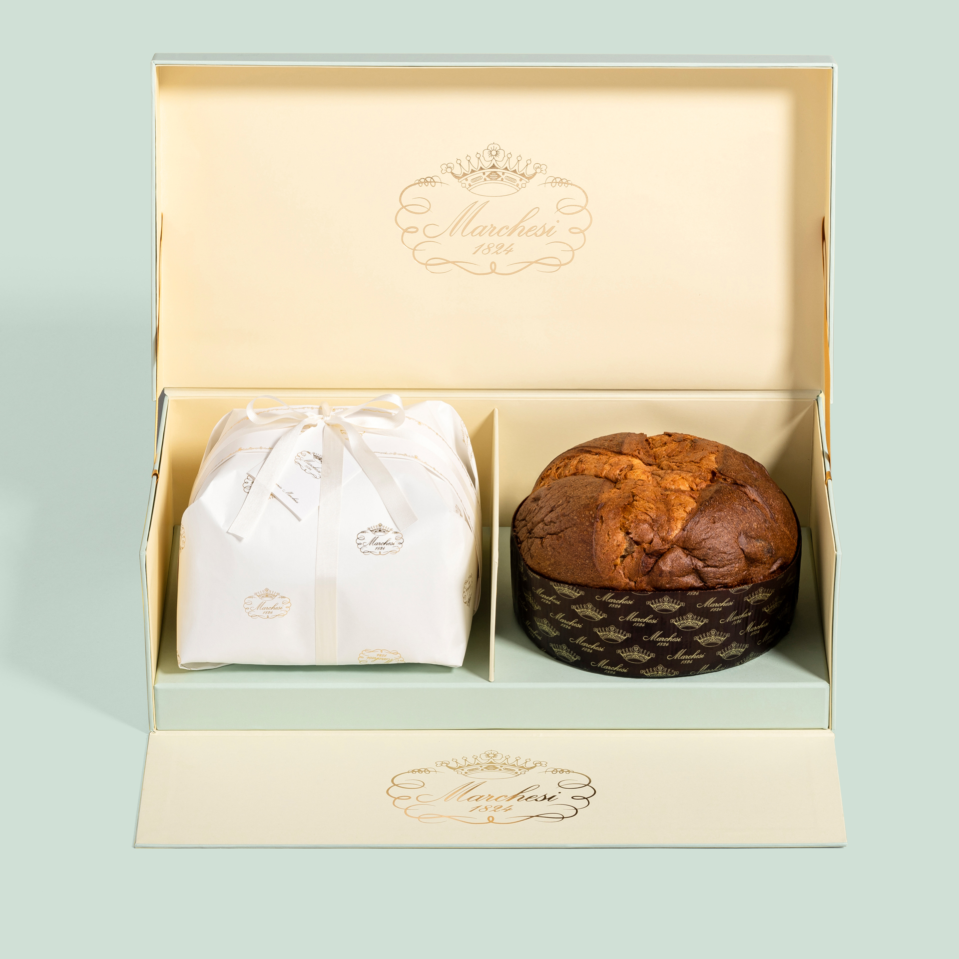 Geschenkbox mit 2 Panettoni