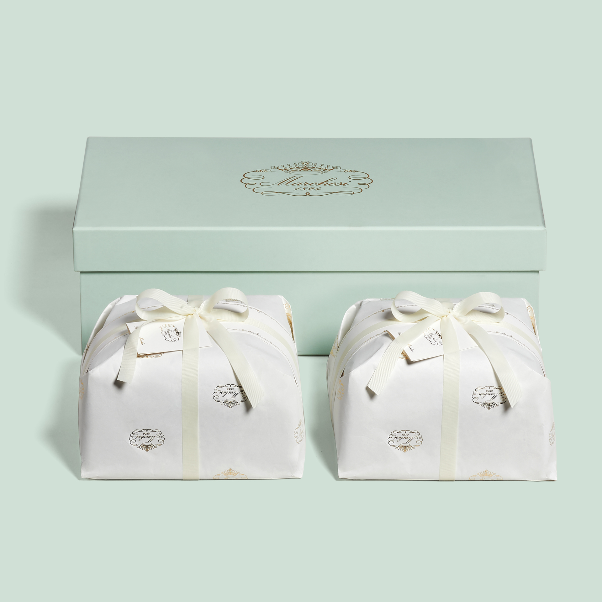 Geschenkbox mit 2 Panettoni