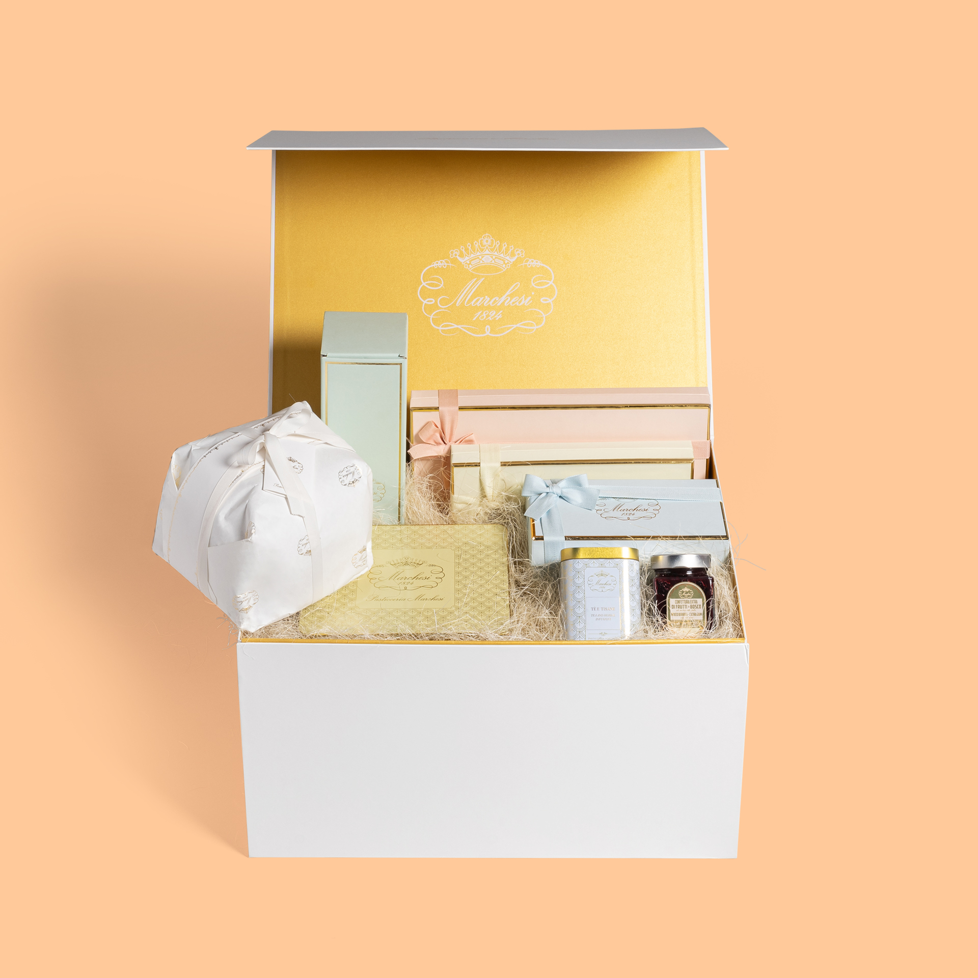 Confezione regalo Panettone, Gelatine e Spumante