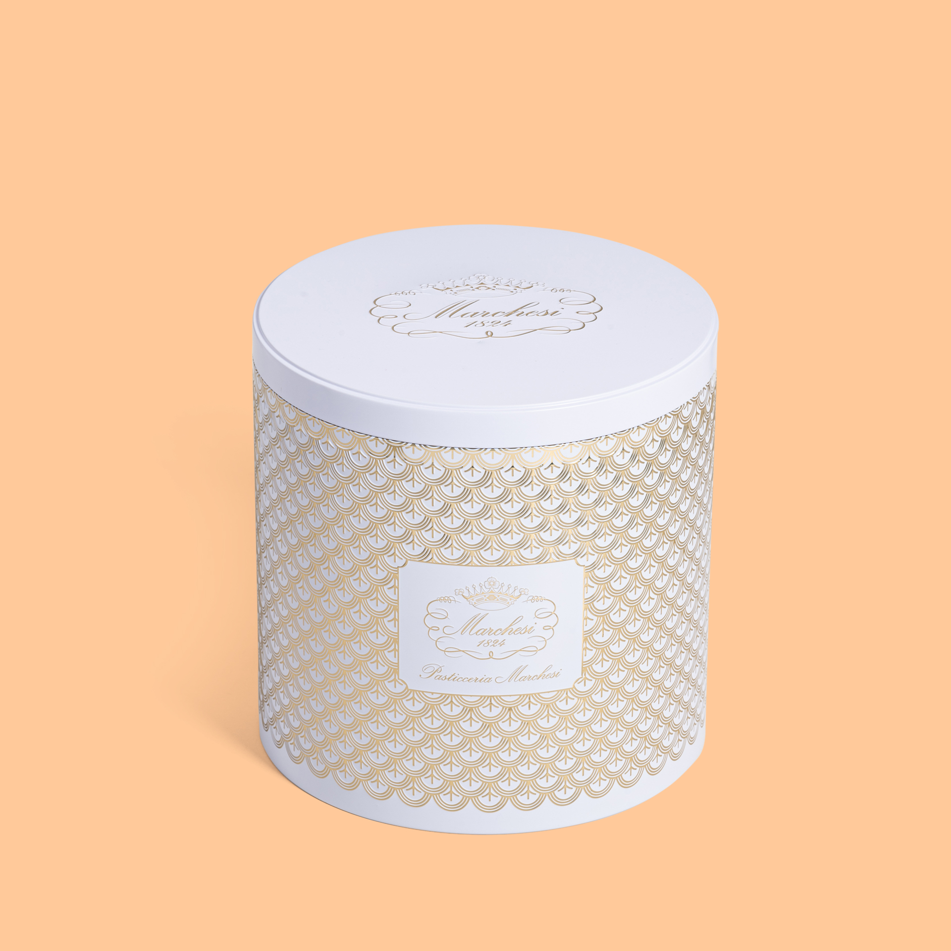 Tin packaging with Classic Artisan Pandoro 1 kg