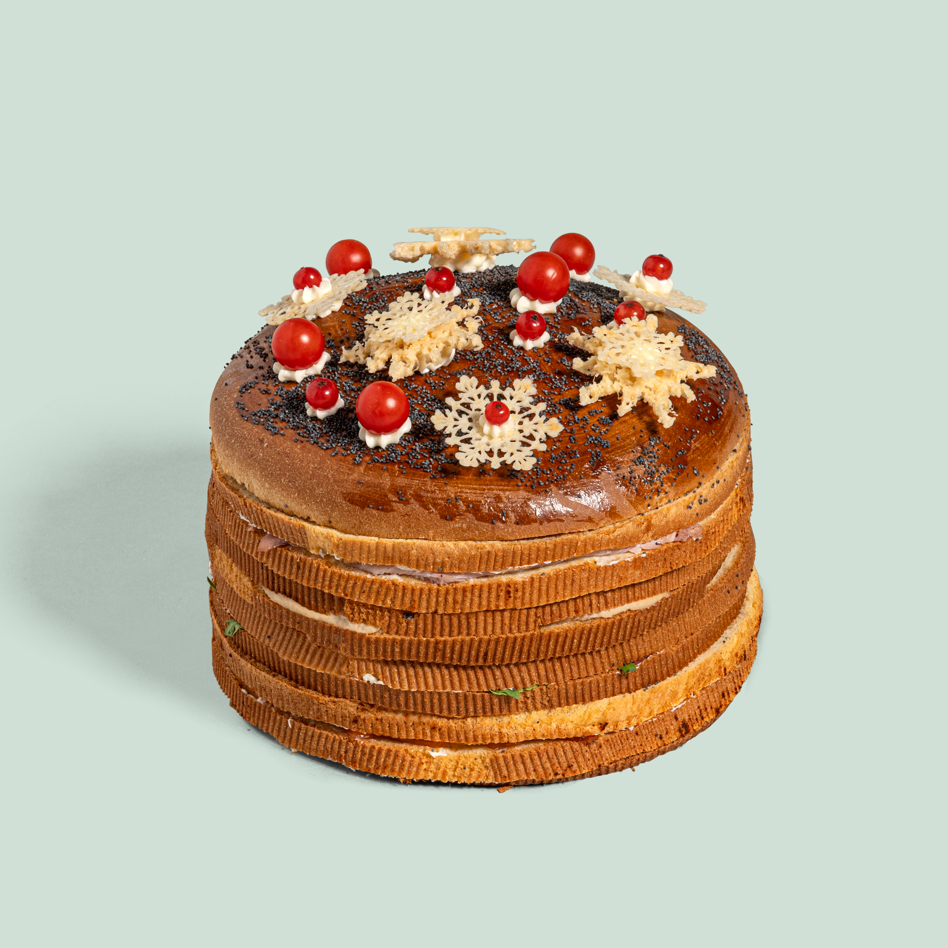 Savoury Panettone with Fish