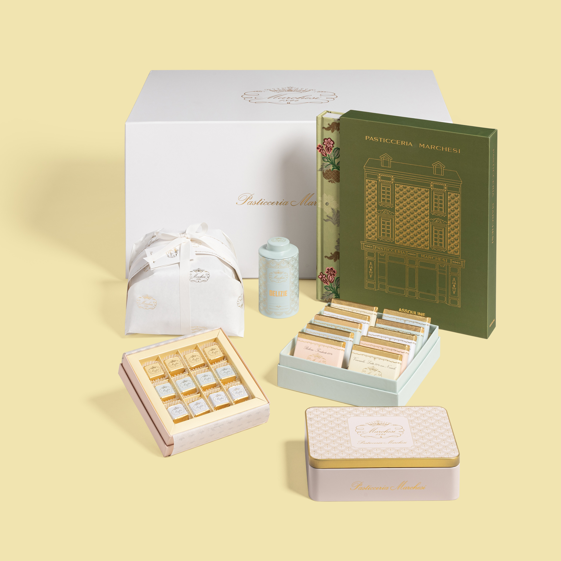 Confezione regalo Panettone, Libro e Cremini