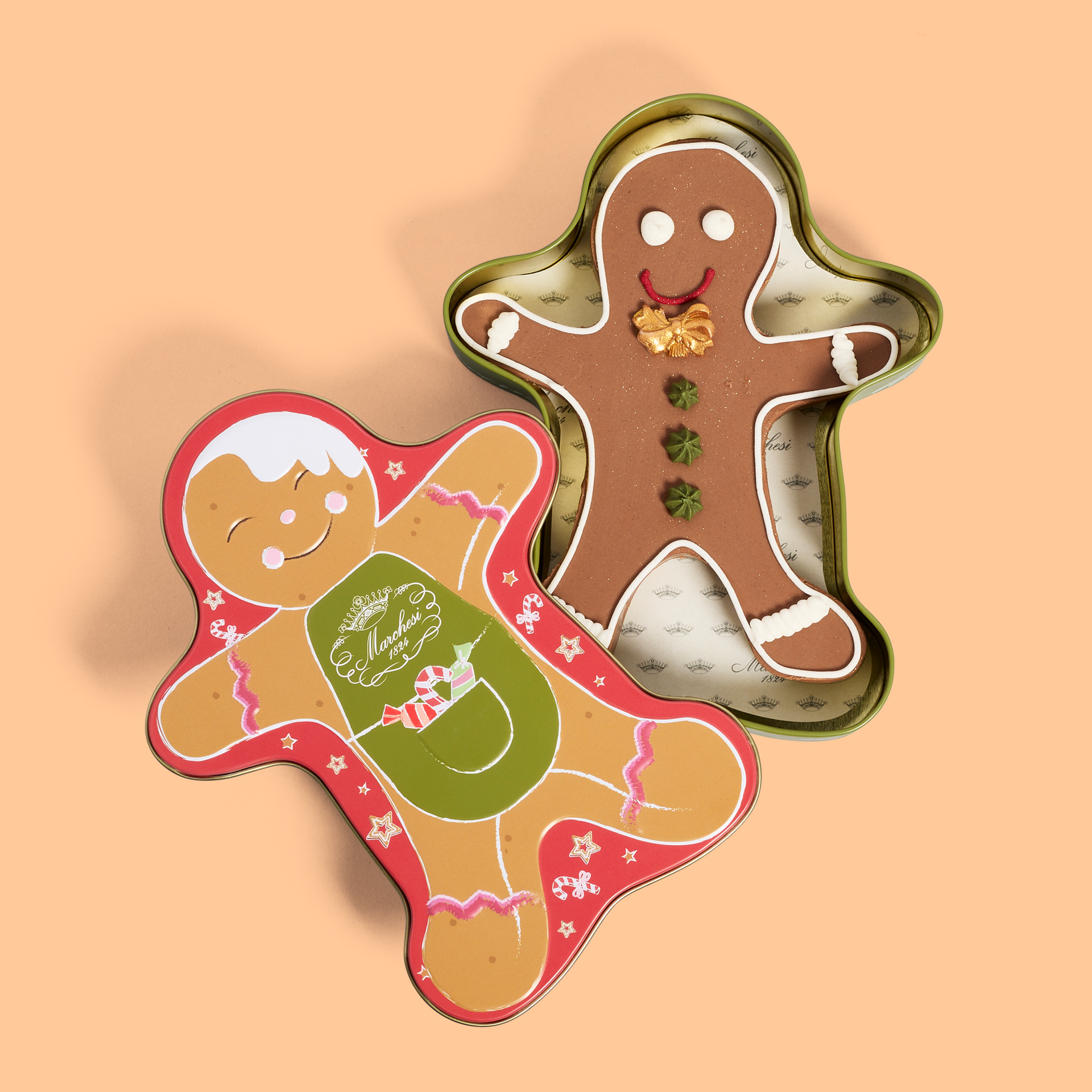 Gingerbread Man Tin