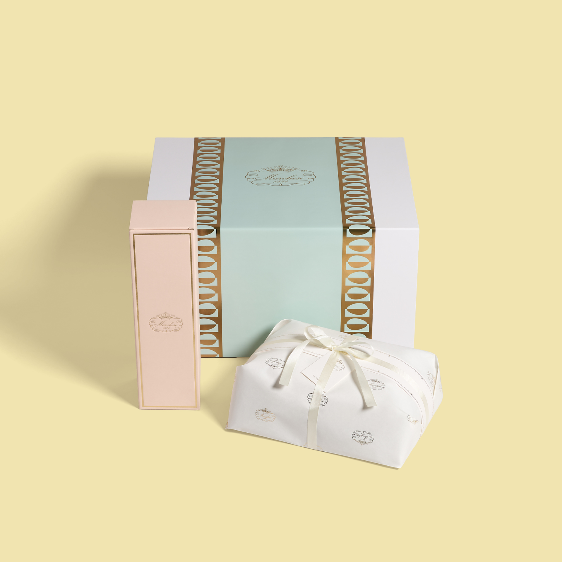 经典鸽子蛋糕与起泡酒礼盒