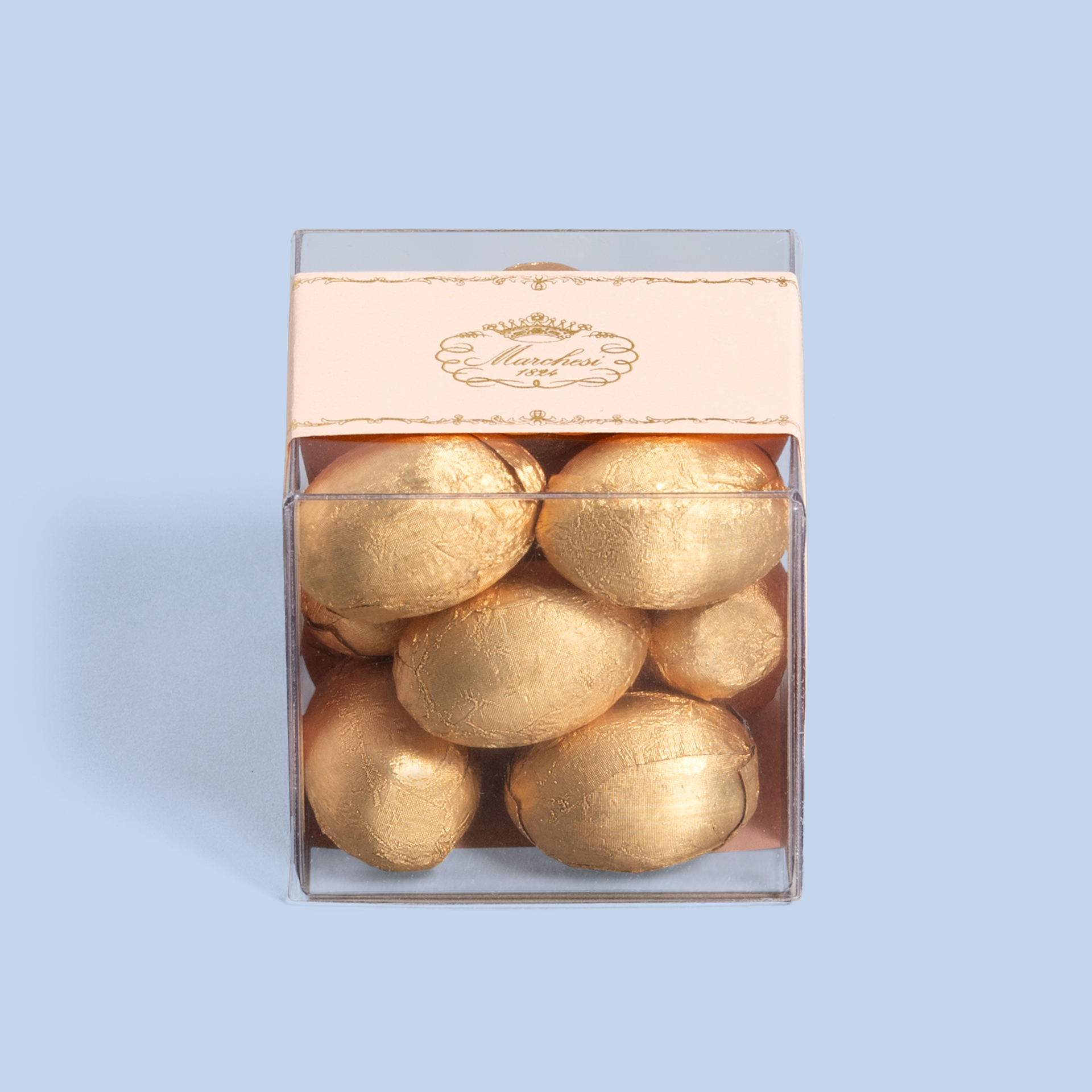 Milk chocolate eggs with hazelnut filling 105g