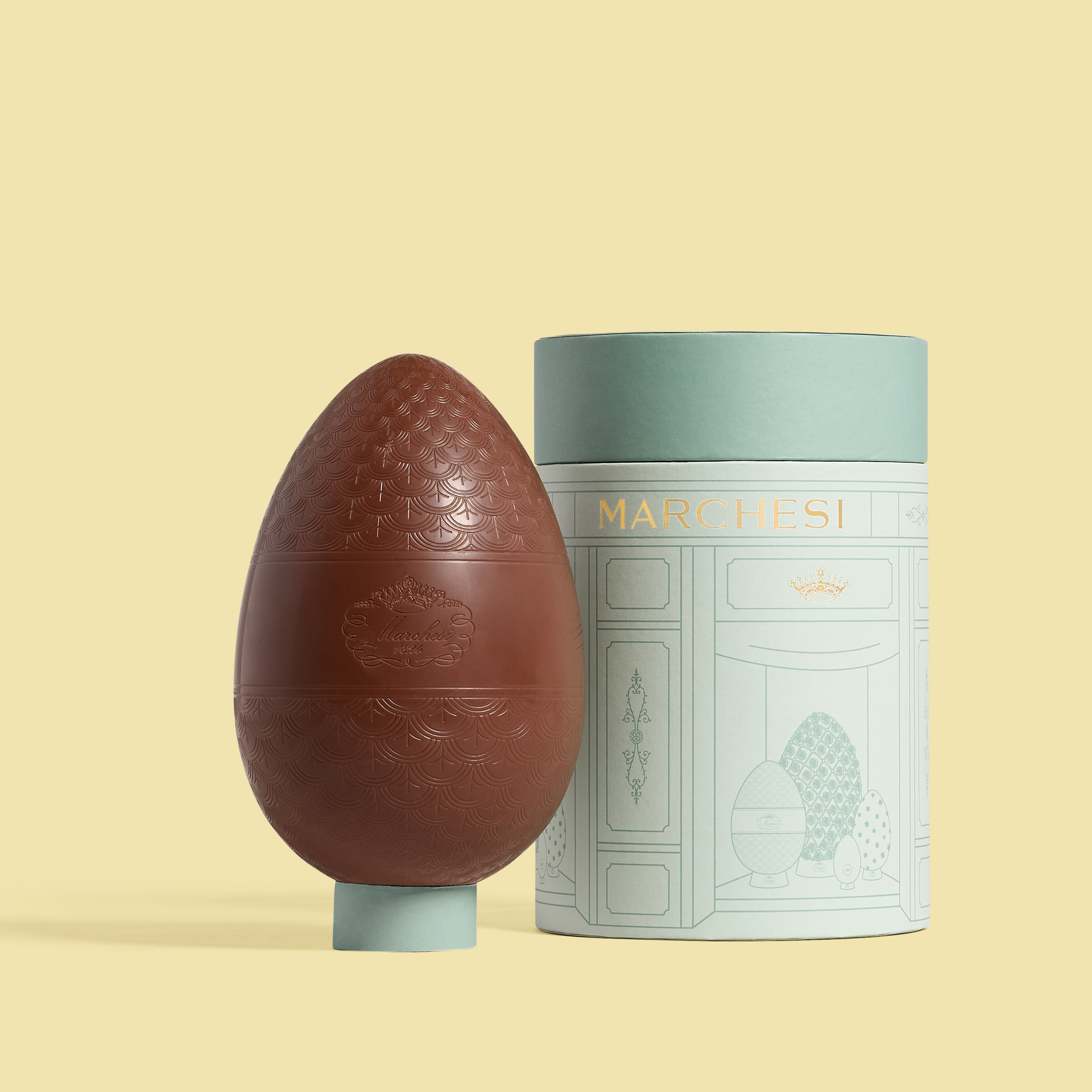 Hazelnut and Lemon Filled Egg