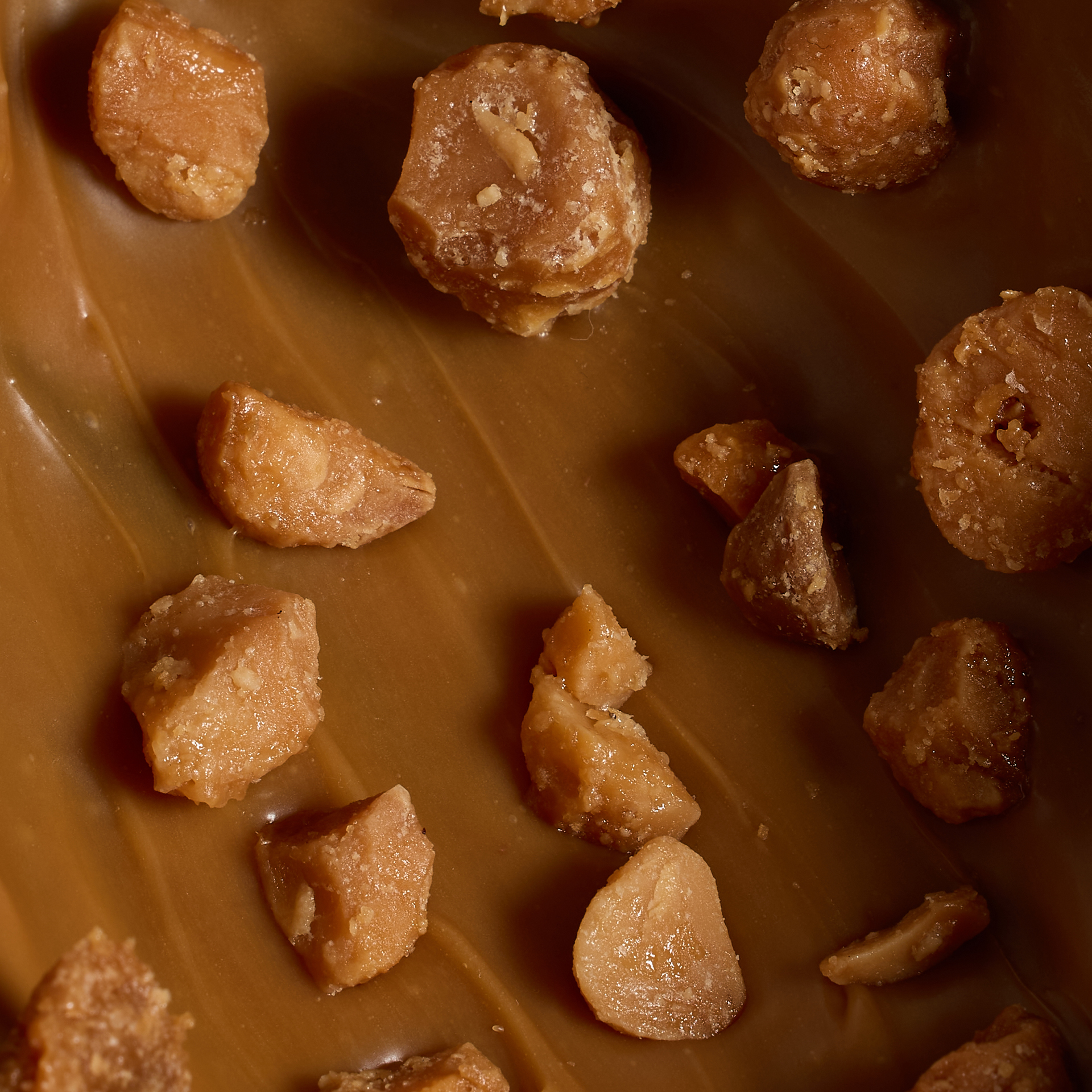 Pecan and Caramel Filled Egg