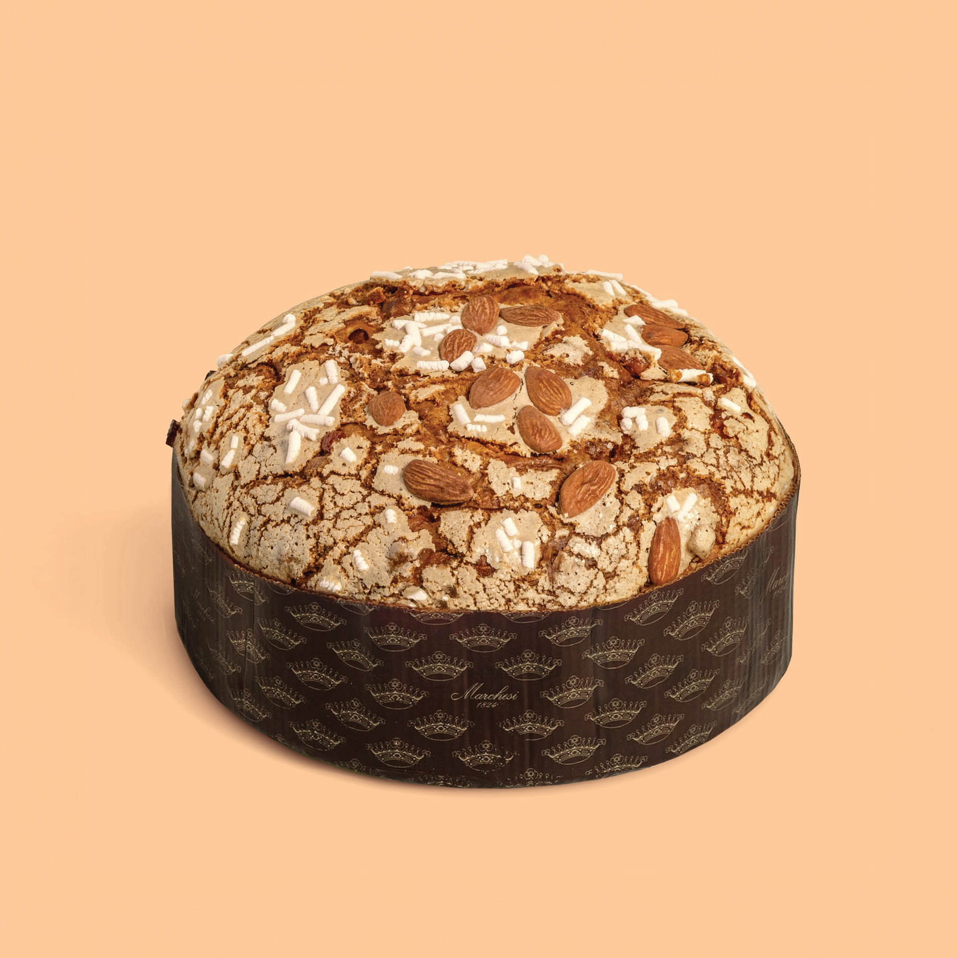 Apricot, lemon and almond Panettone 1 kg