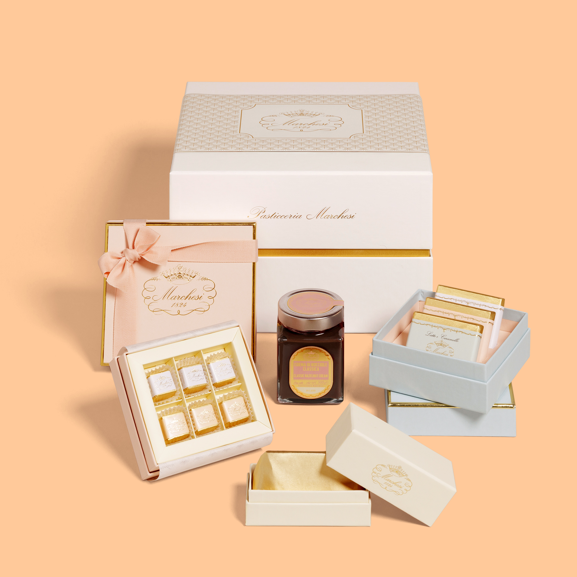 Artisan chocolate gift box