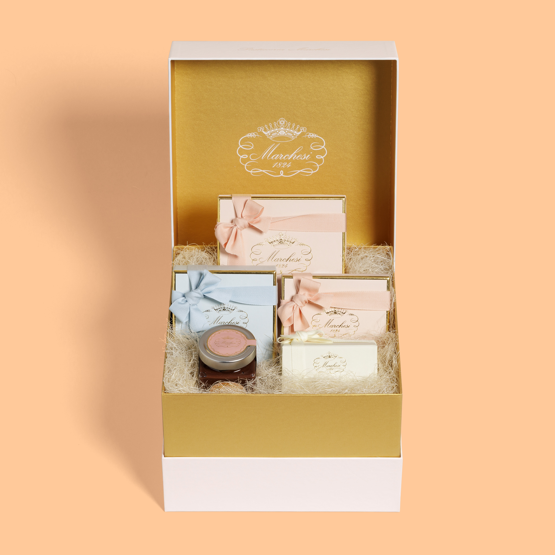 Artisan chocolate gift box