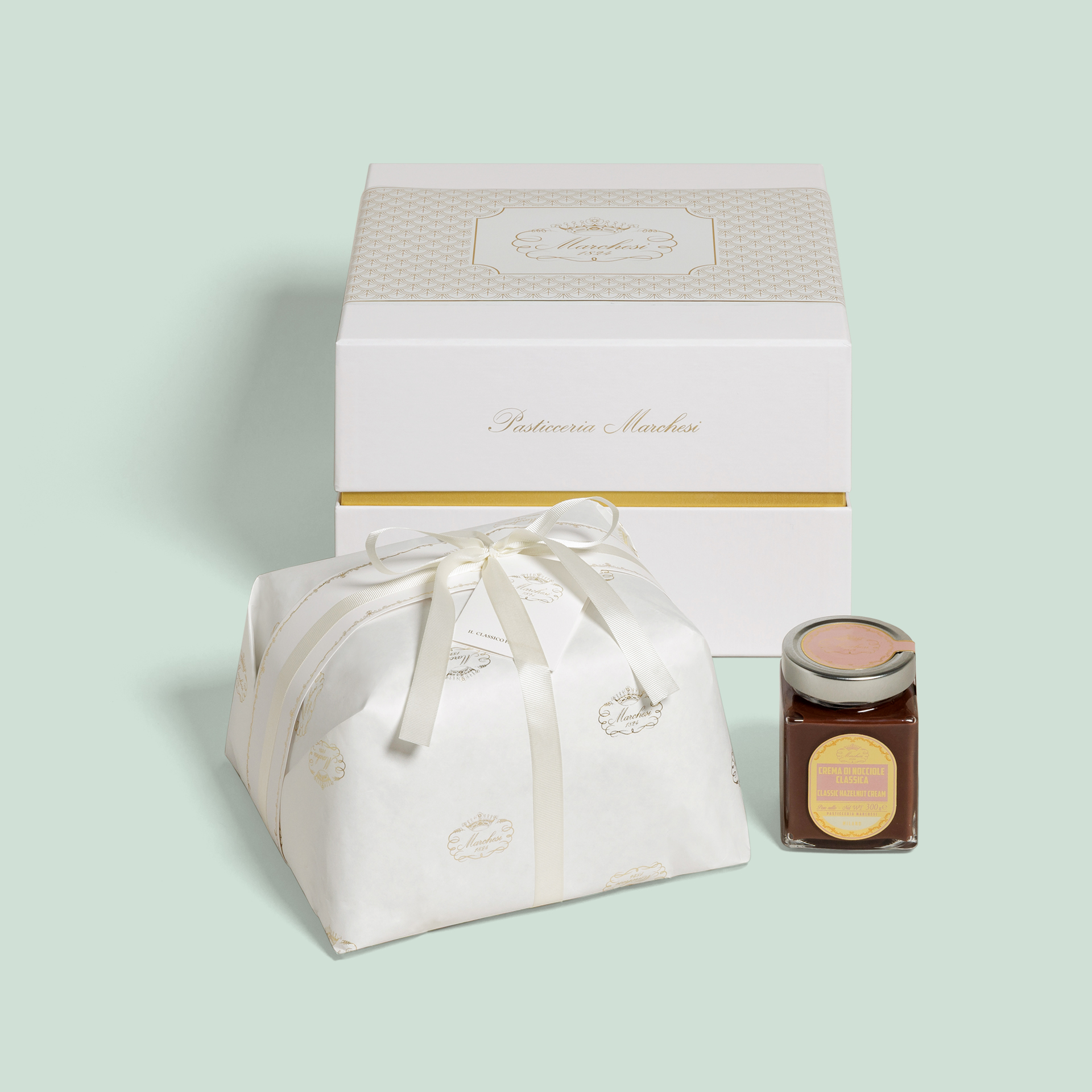 Confezione regalo Panettone artigianale con crema