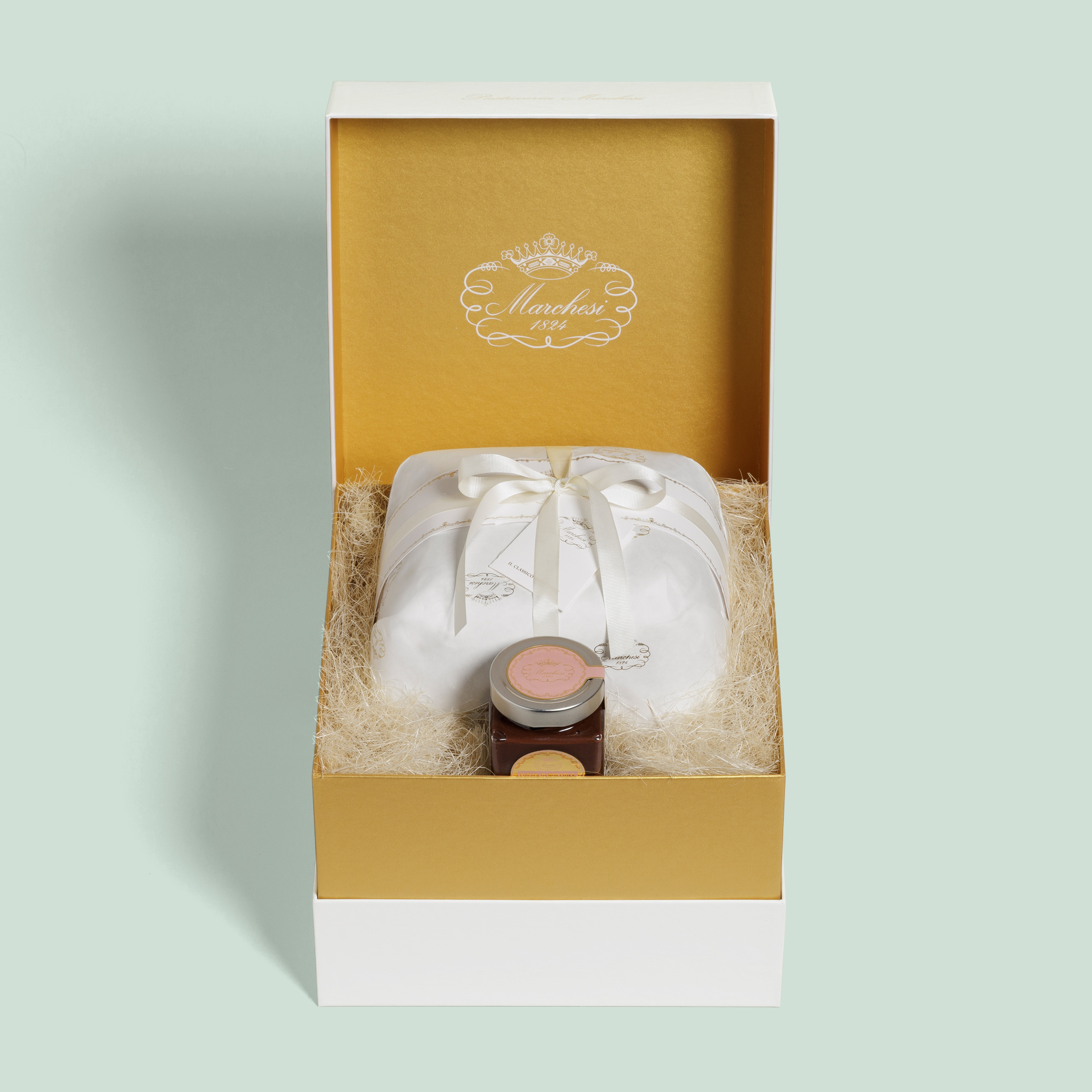 Confezione regalo Panettone artigianale con crema
