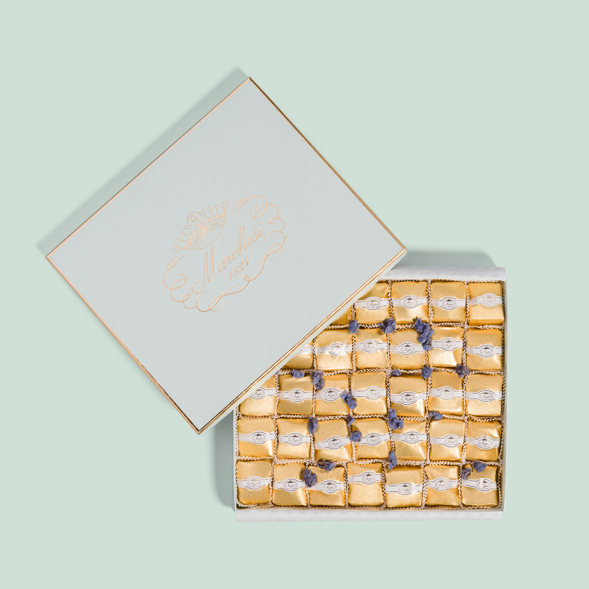 Marrons glacés, 35 pièces