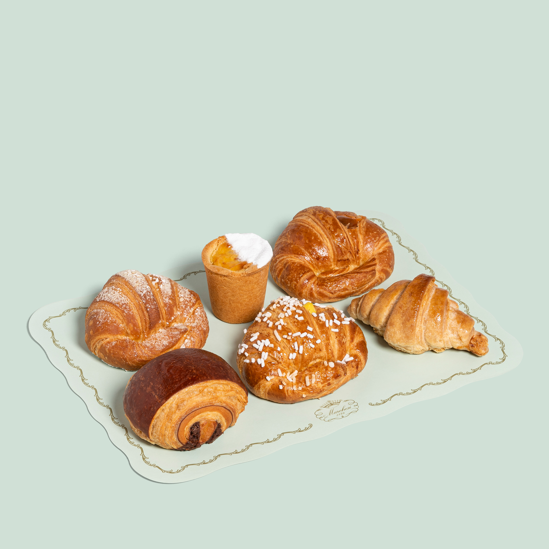 Plateaux assortis - 6 pcs
