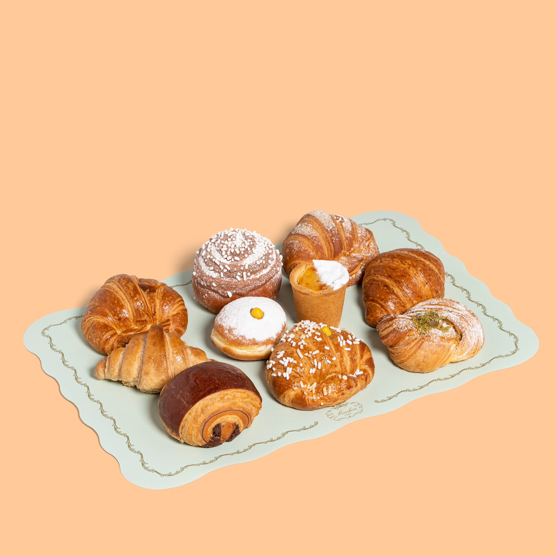 Plateaux assortis - 10 pcs