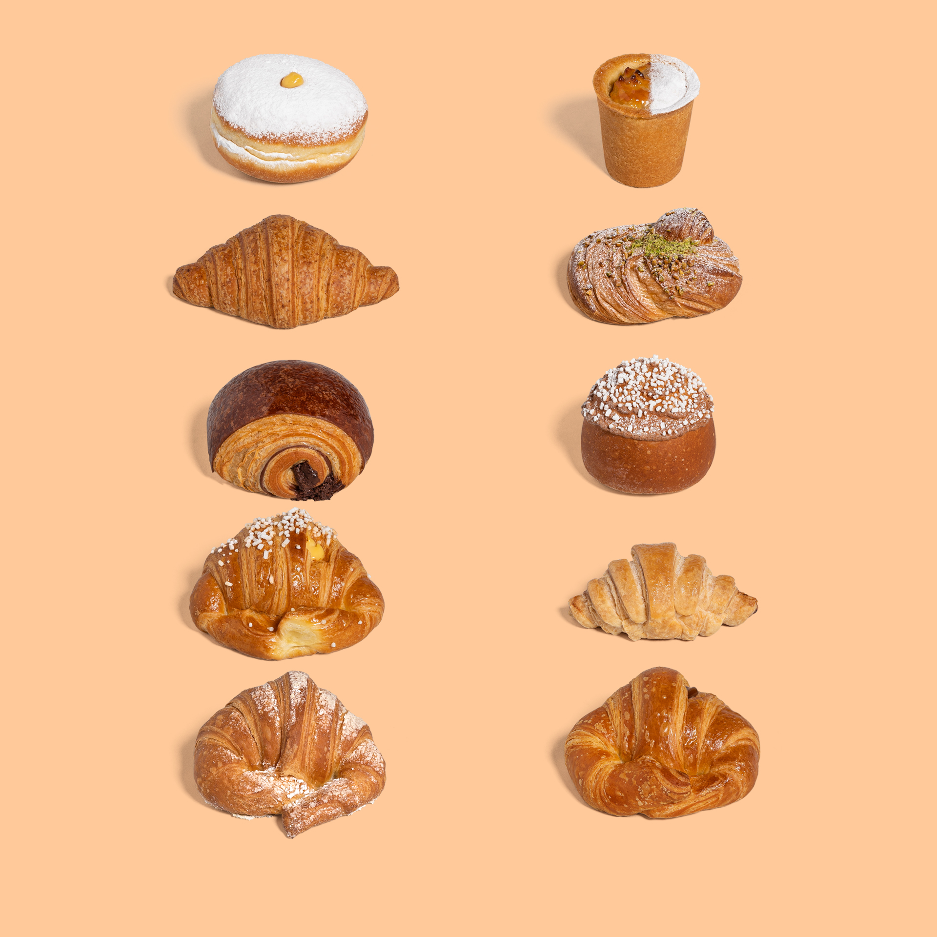Plateaux assortis - 10 pcs