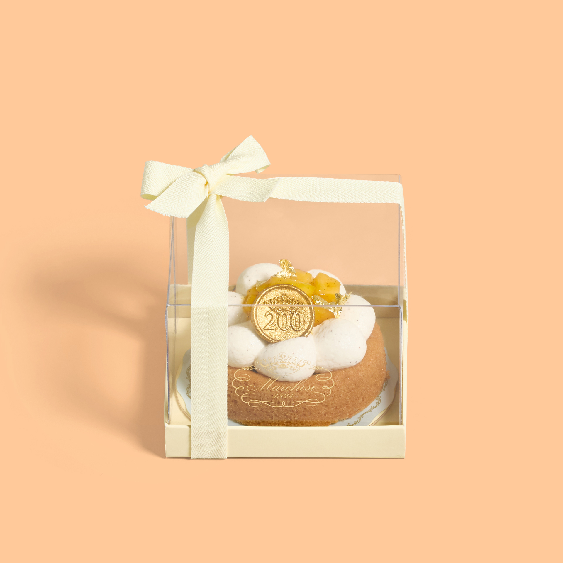 Monoporzione vaniglia, mango e passion fruit