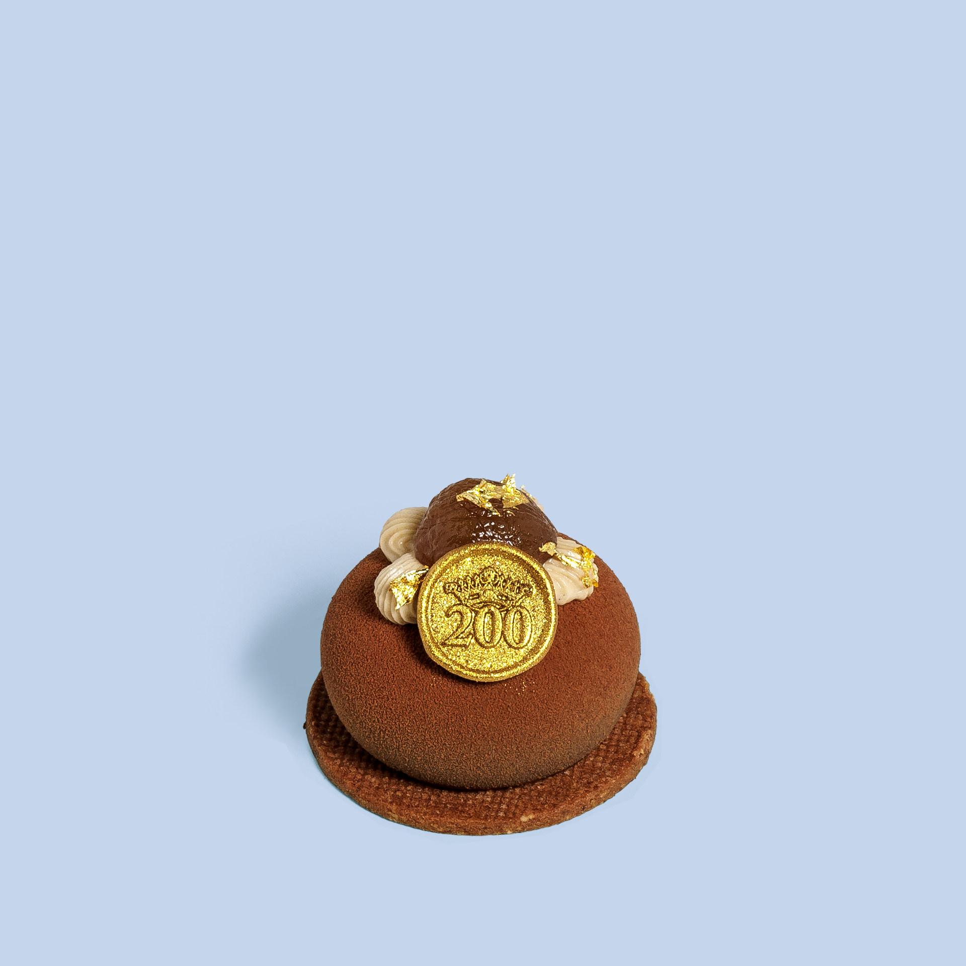 Chocolate and chestnut monoportion