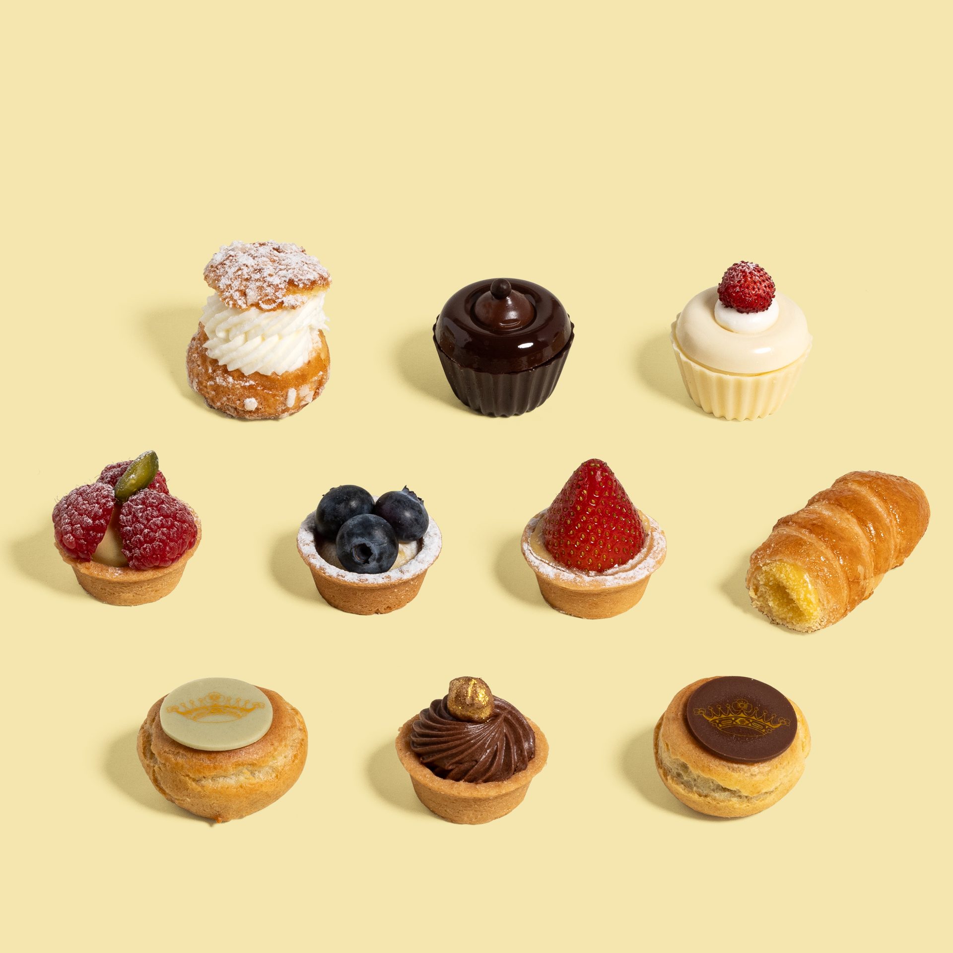 Assorted medium tray 14 pcs