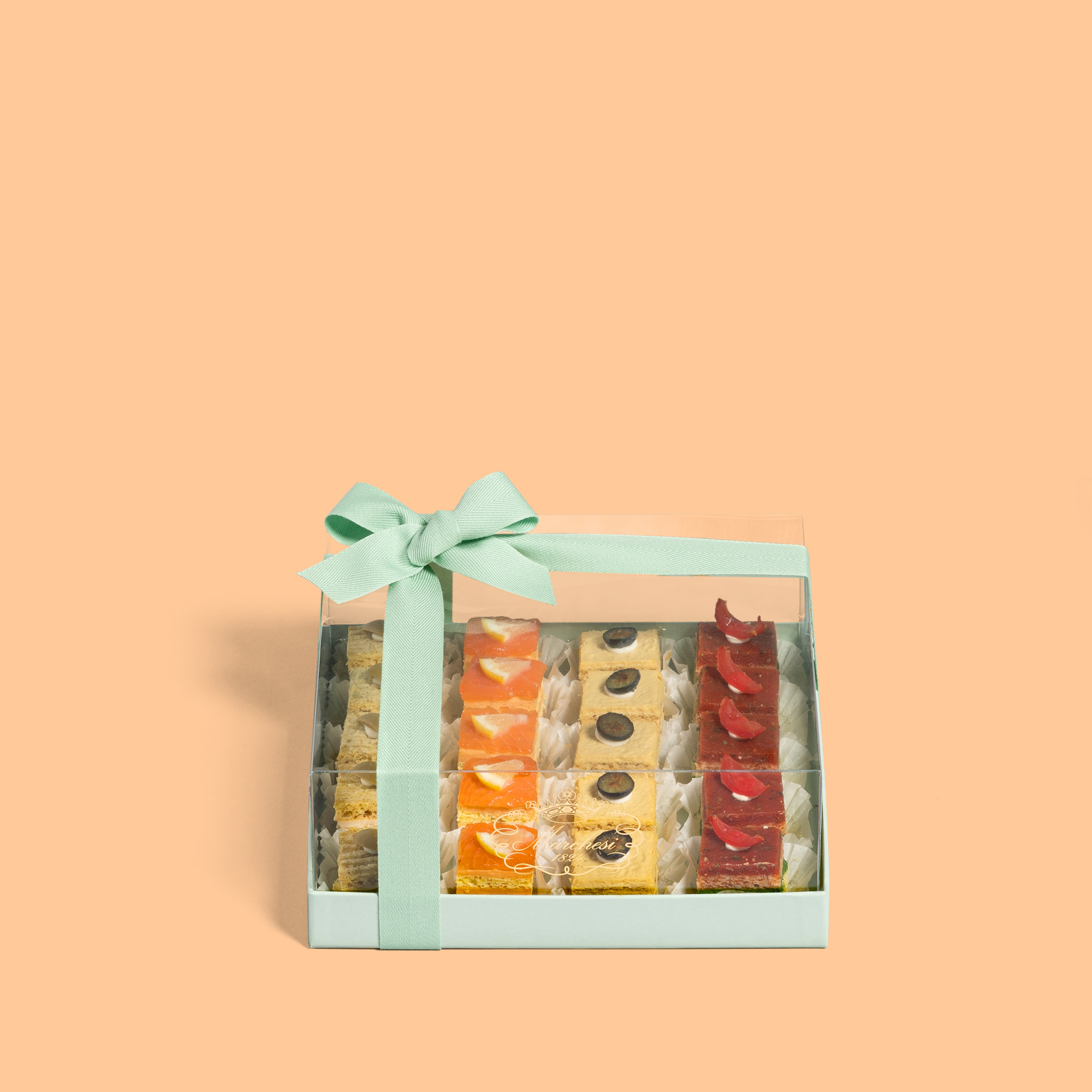 Aperitif-Box mit Würfeln
