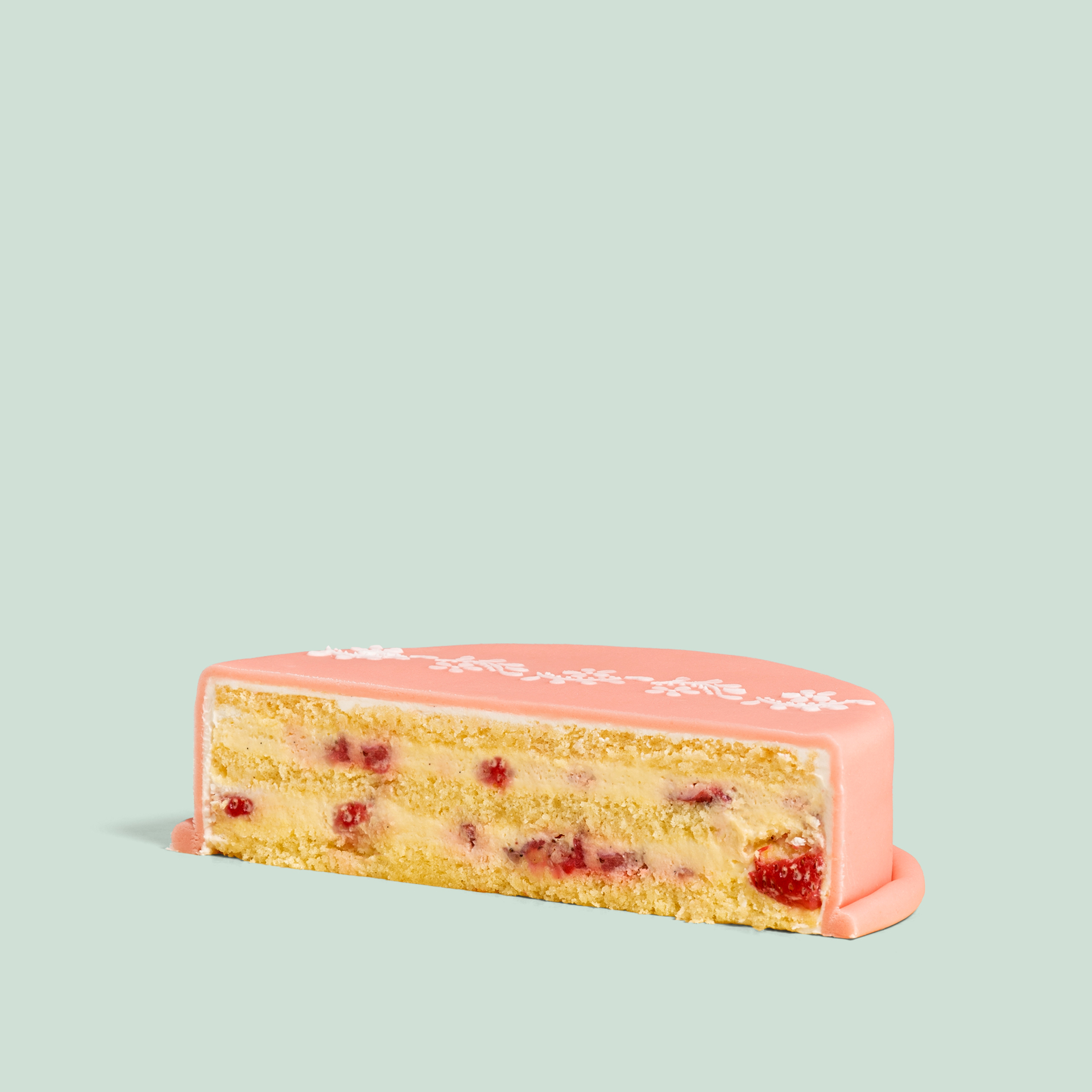 Torta Pasta di mandorla alle fragole
