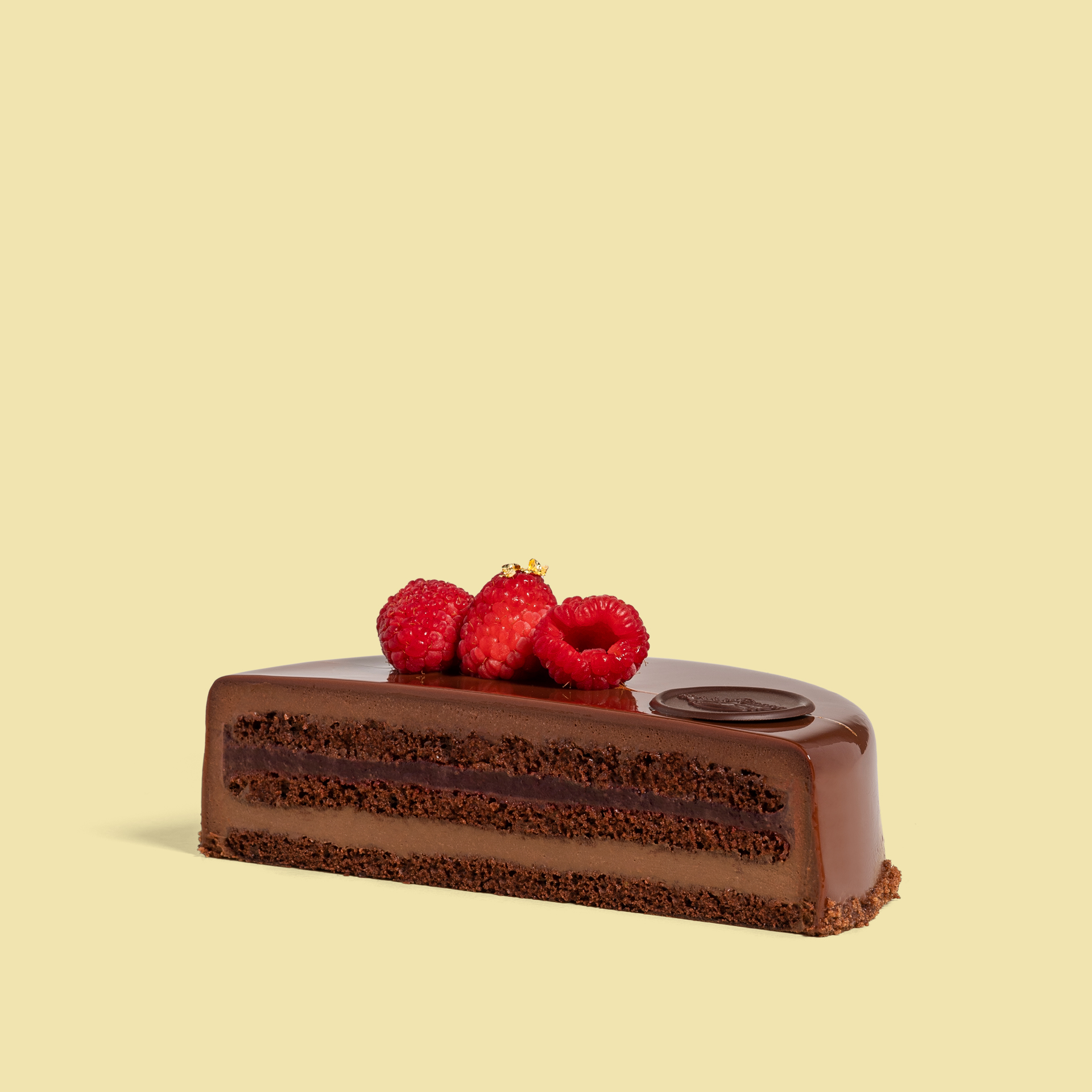 Raspberry Sacher-Torte cake