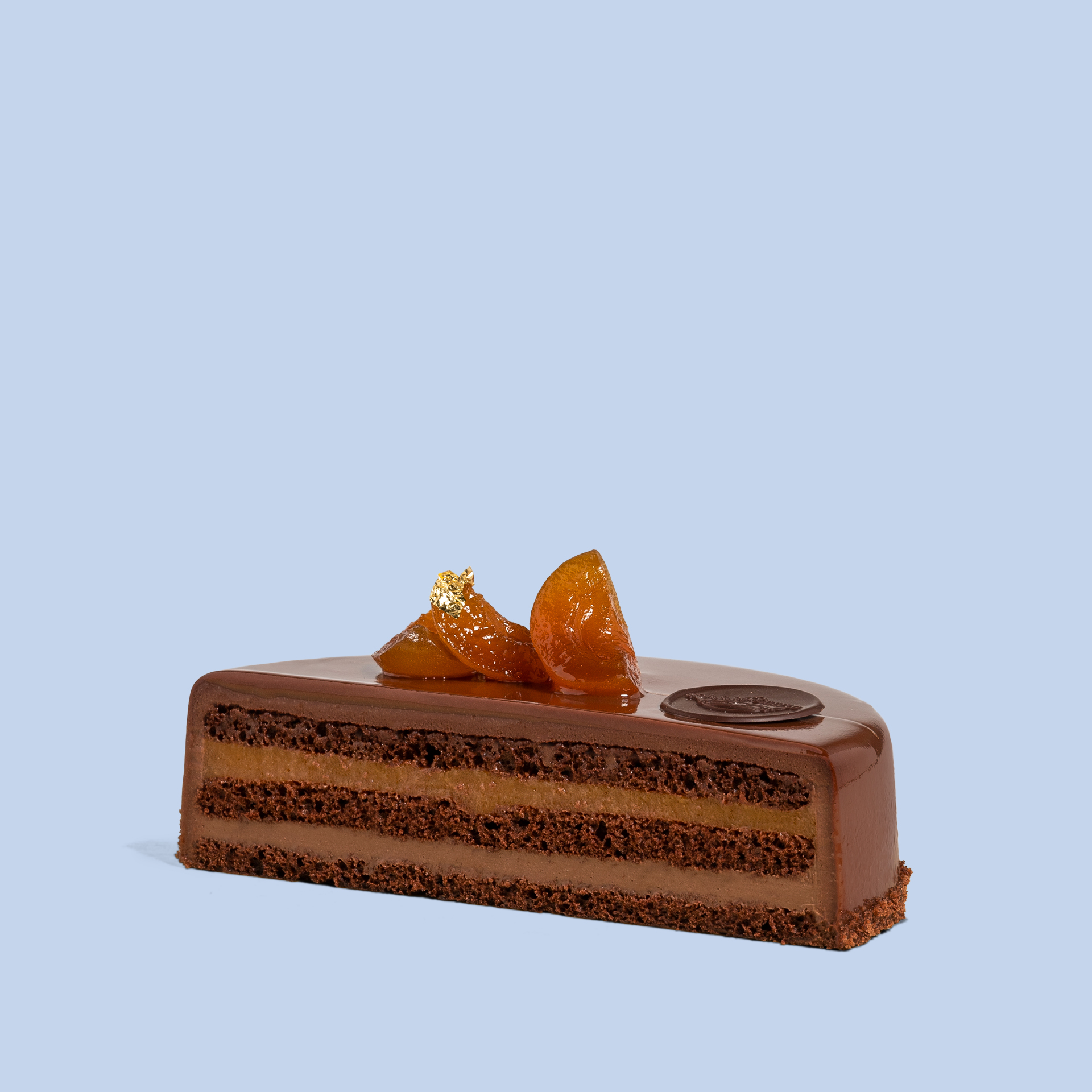 Apricot Sacher-Torte cake