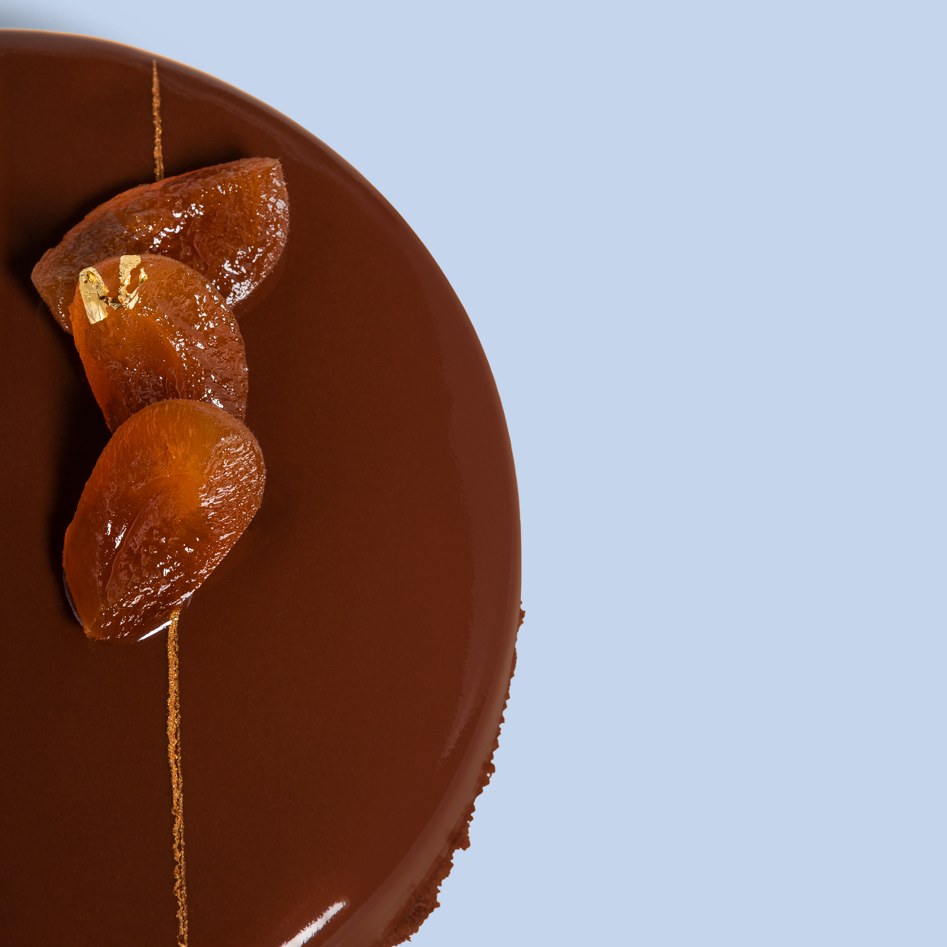 Apricot Sacher-Torte cake