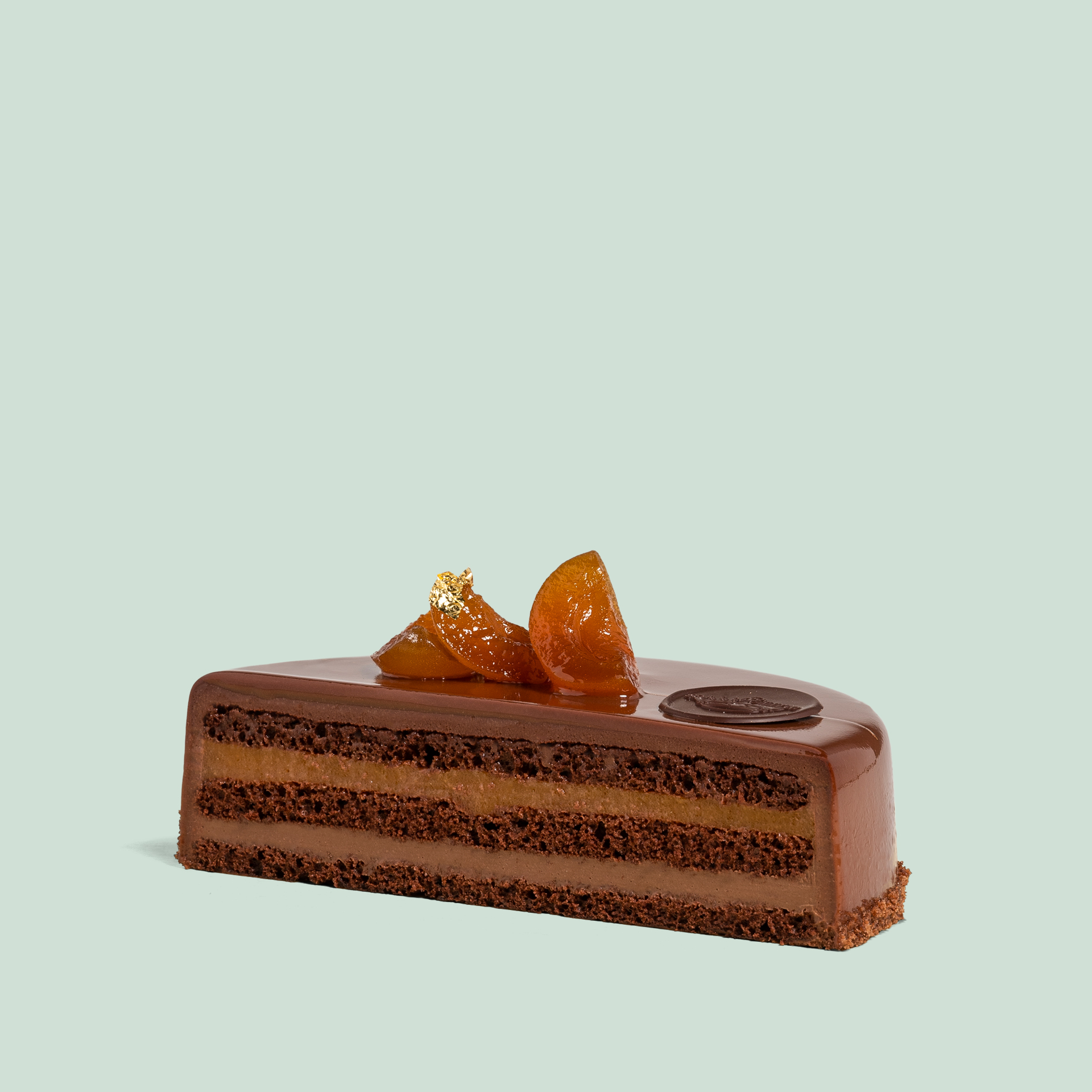 Apricot Sacher-Torte cake