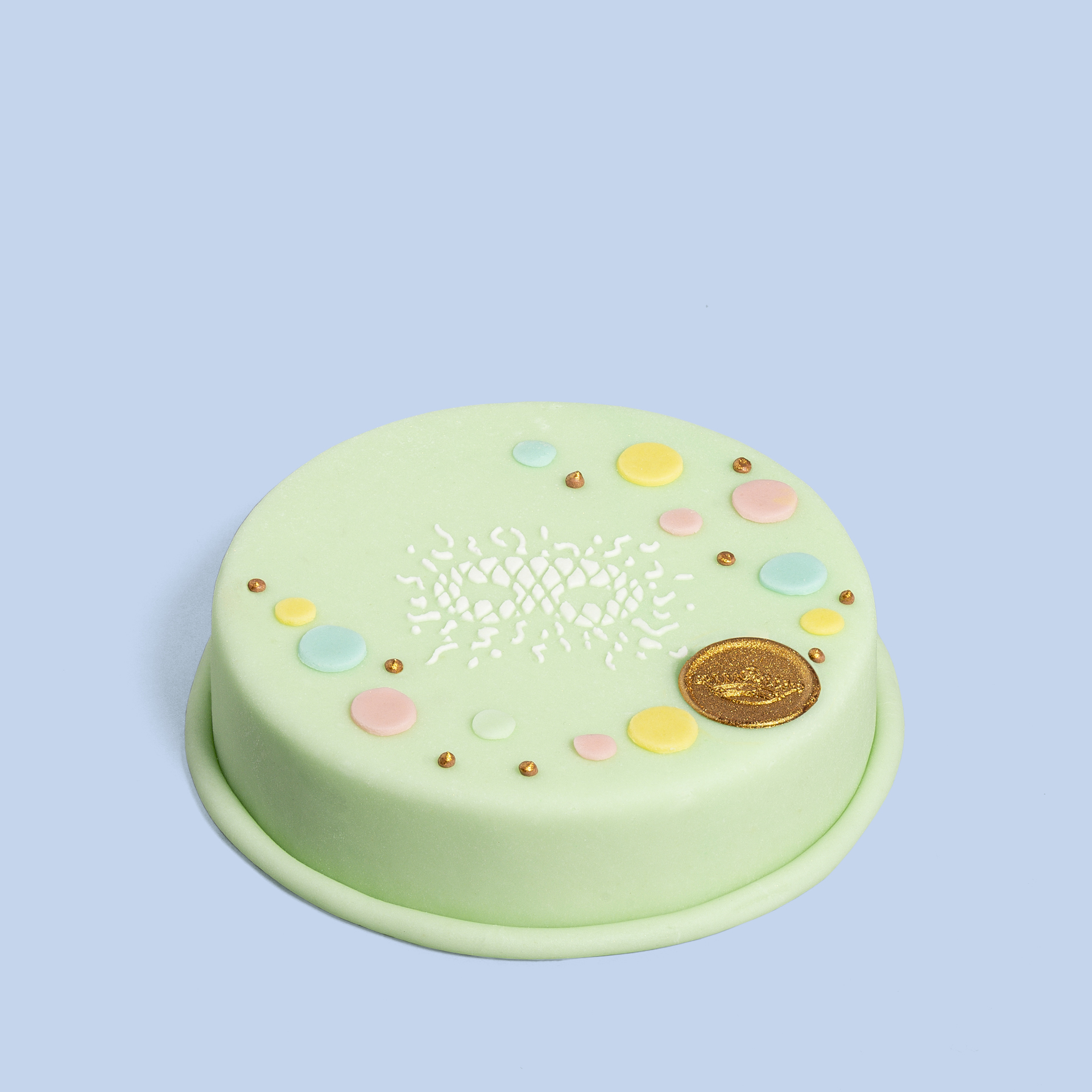 Grüner Marzipankuchen