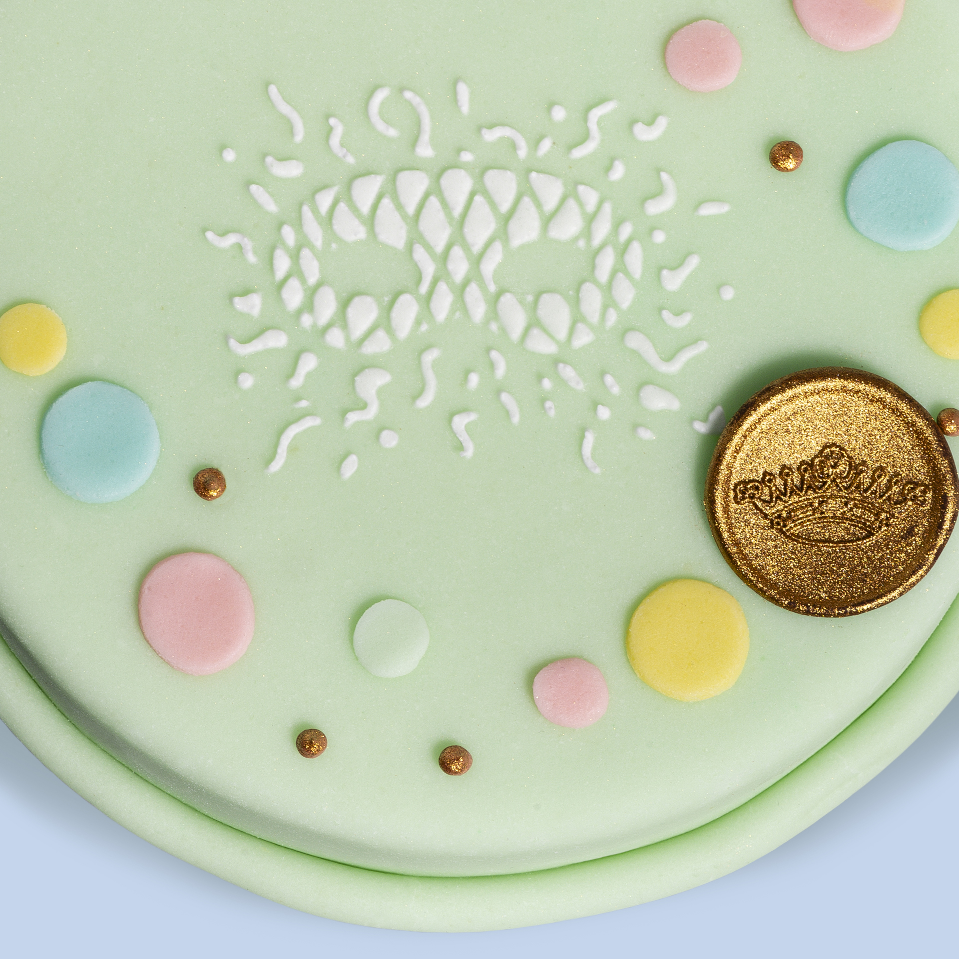 Grüner Marzipankuchen