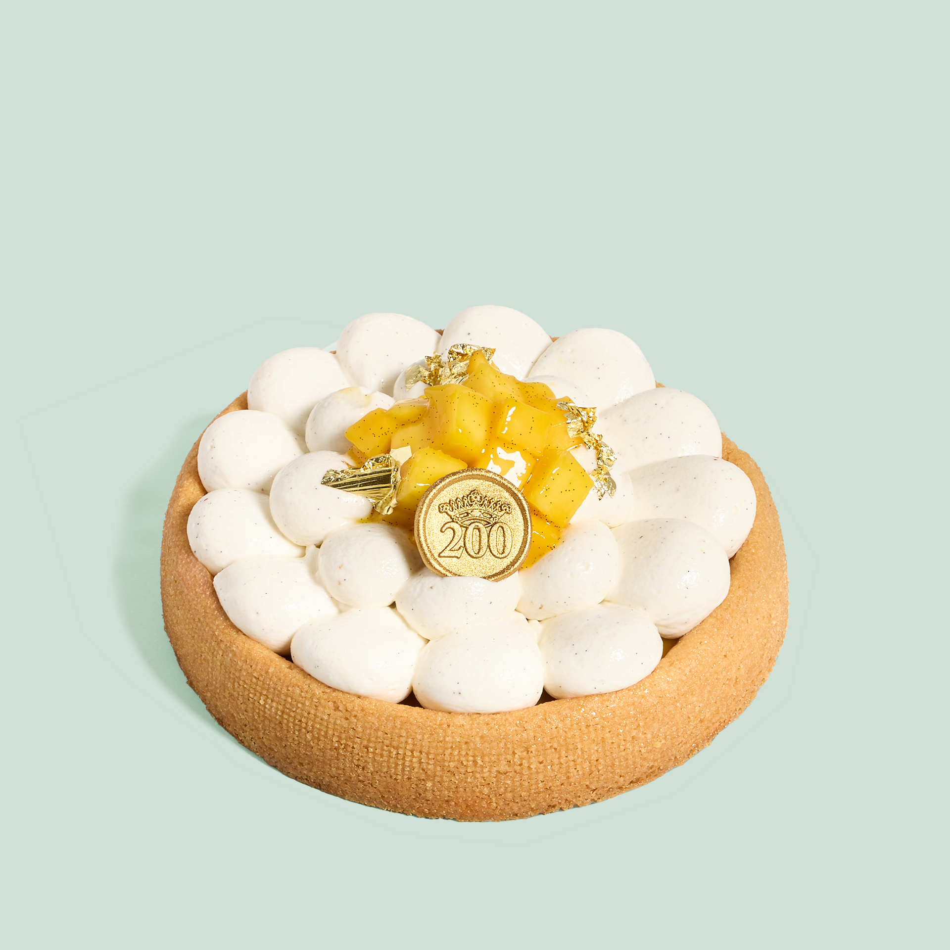 Torta vaniglia, mango e passion fruit