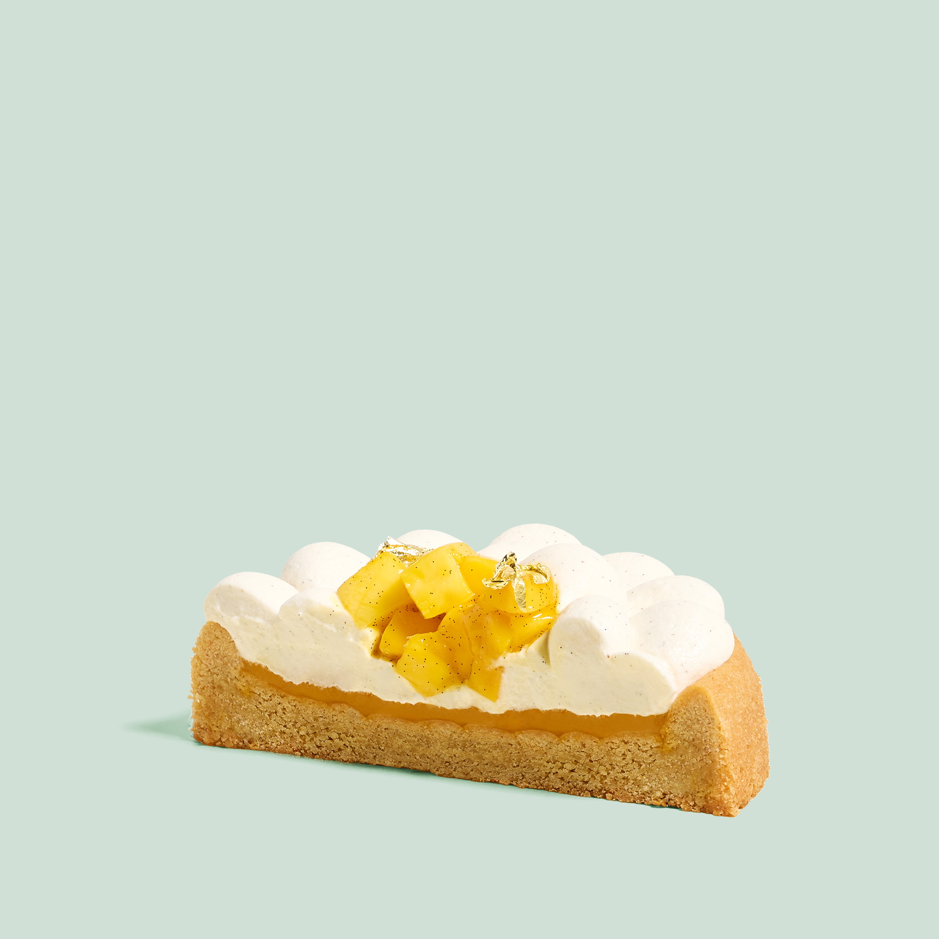 Torta vaniglia, mango e passion fruit